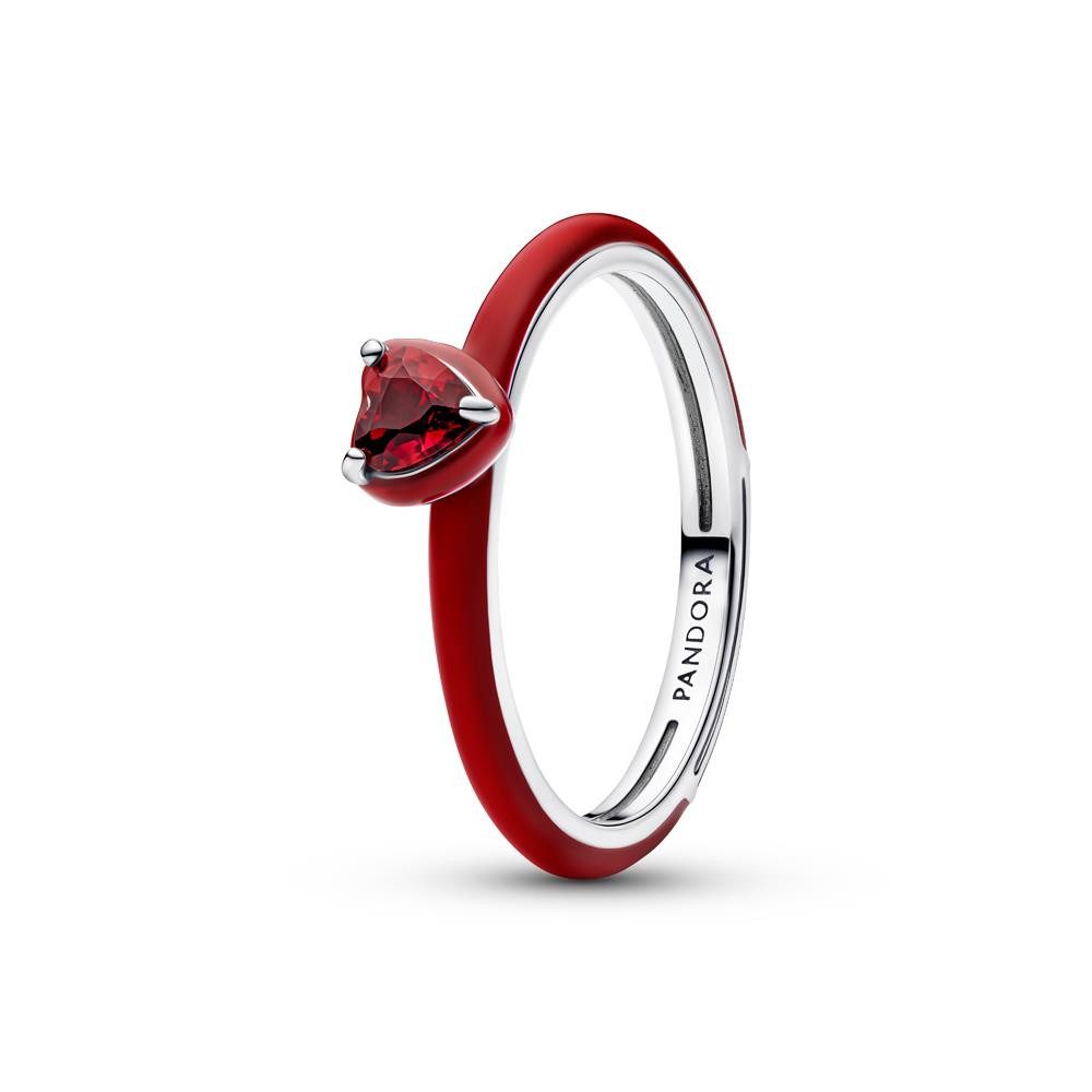 Pandora Fingerring Ring für Damen Rotes Chakra, 925er Silber von PANDORA ME