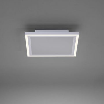 click-licht LED Deckenleuchte LED Deckenleuchte Edging in Weiß 2x 17W 4000lm 314x314mm, keine Angabe, Leuchtmittel enthalten: Ja, fest verbaut, LED, warmweiss, Deckenlampe, Deckenbeleuchtung, Deckenlicht