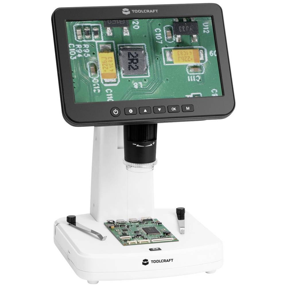 17.8 cm (7-Zoll) LCD-Digitalmikroskop mit Labormikroskop