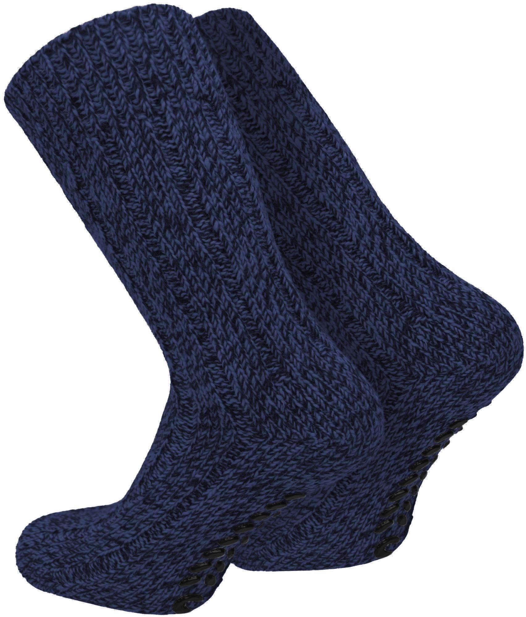normani Thermosocken 2 Paar Norweger-ABS-Socken mit Schafwolle (Set, 2 Paar günstig online kaufen