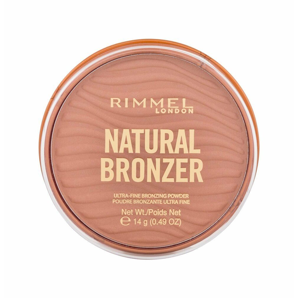 Rimmel London Bronzer-Puder Natural Bronzer 001-Sunlight 14g