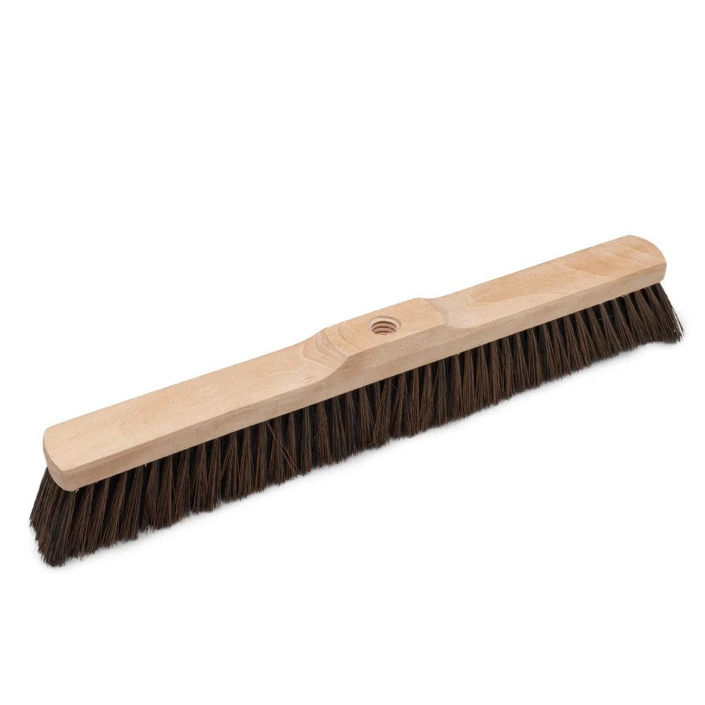 Prima-Online Метла для пыли Holz Веникиkopf Hausbesen 22 mm Gewinde, mit Stiel, Breite: 50 cm