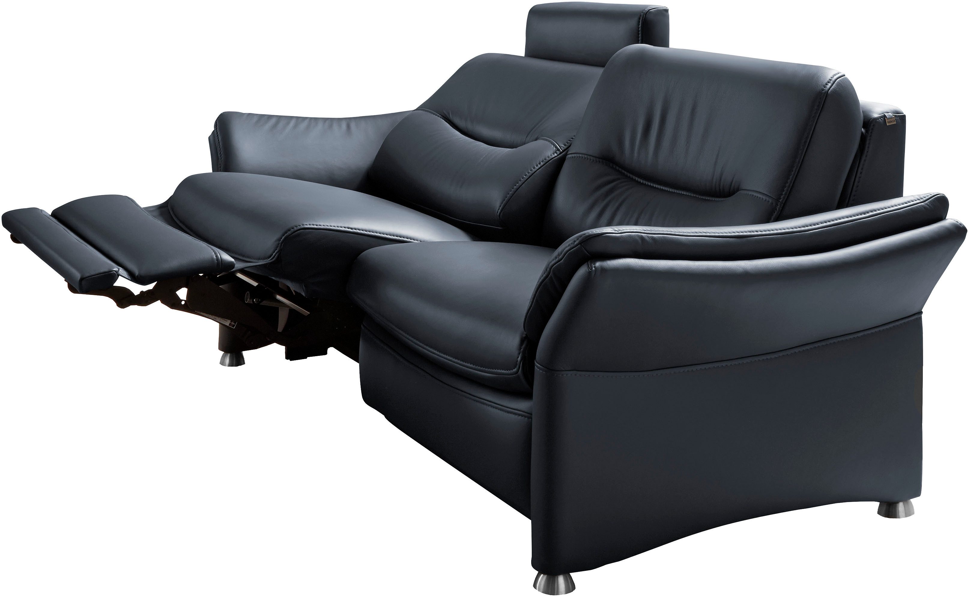 HUKLA 2,5-Sitzer HU-SF15058 Ledersofa, Breite 194 günstig online kaufen