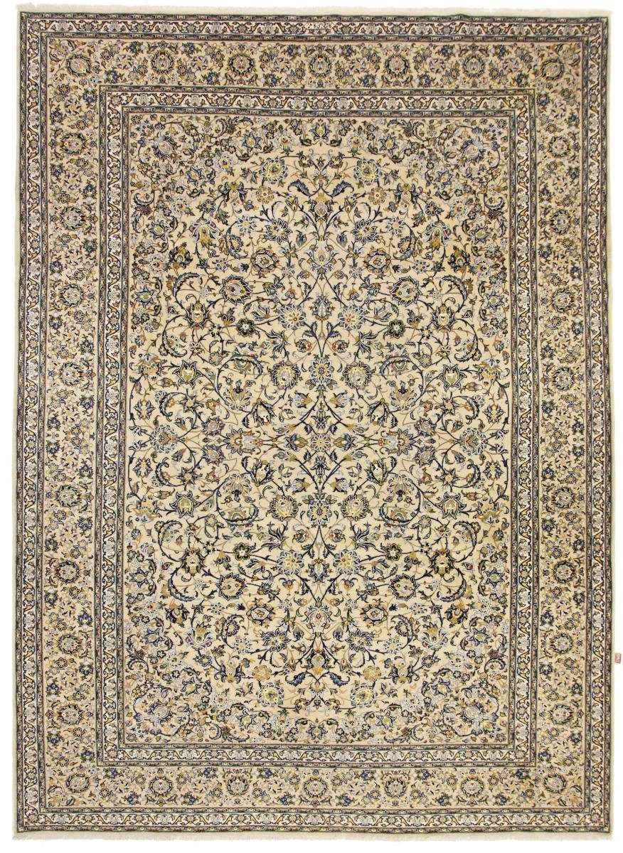 Orientteppich Keshan Signiert Bani Kazem 303x418 Handgeknüpfter Orientteppich, Nain Trading, rechteckig, Höhe: 8 mm