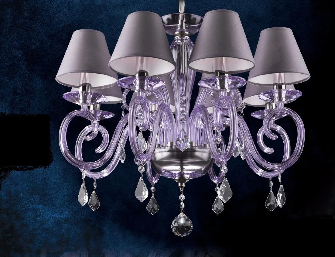 JVmoebel Kronleuchter Bohemia Kristall Hängelampe in elegantem Design, Warmweiß, Made in Europa