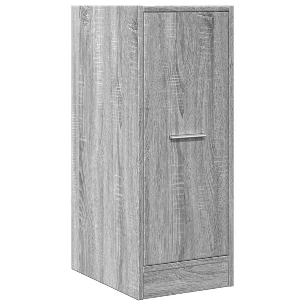 vidaXL Apothekerschrank 30 x 41 x 775 cm Apothekerschrank Grau Sonoma 30x41x77,5 cm Spanplatte