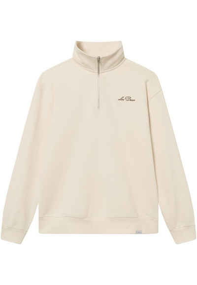 Les Deux Sweatshirt LDM200134 Crew Half-Zip Sweatshirt