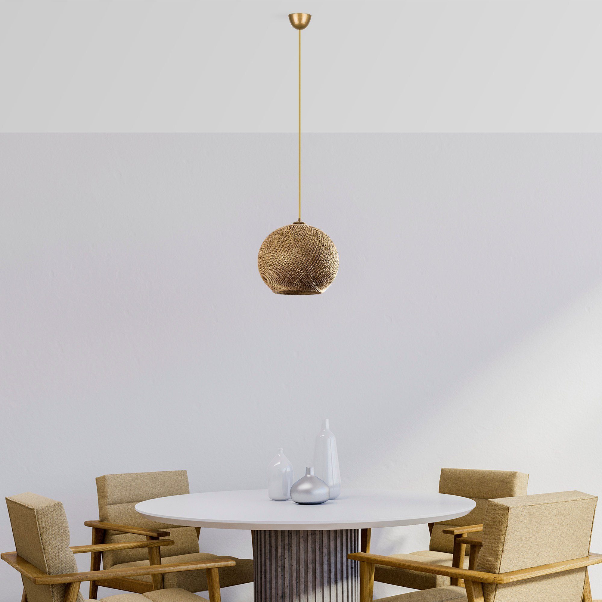 Opviq Kronleuchter Handmade Jute Chandelier, 70 günstig online kaufen