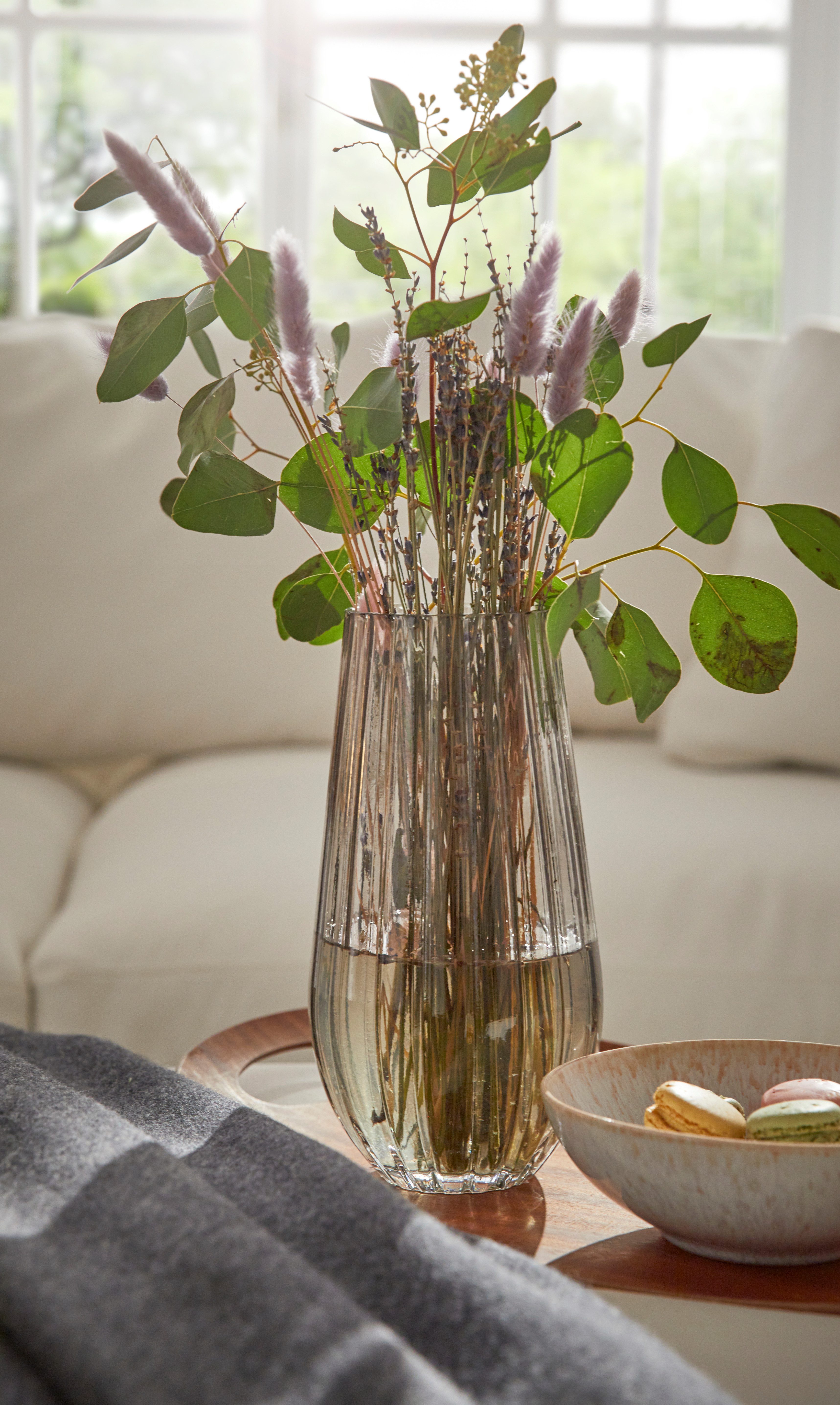 OTTO home Tischvase Adella mit Reliefoberfläche (1 St), Blumenvase mit beso günstig online kaufen