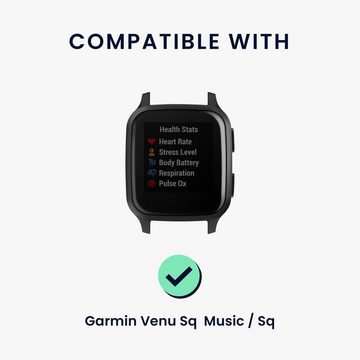 kwmobile Uhrenarmband Ersatz Armband für Garmin Venu Sq Music / Venu Sq 20mm, Armband - Band für Fitness Tracker in Lavendel