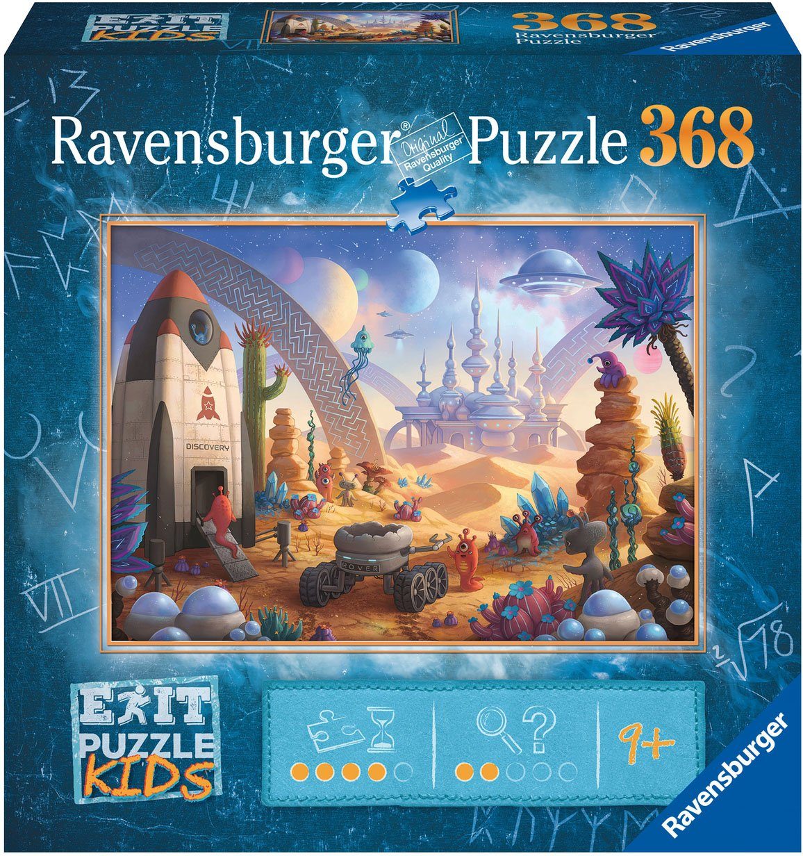 Ravensburger Puzzle EXIT,: Die Weltraummission, 368 Puzzleteile, Made in Germany, FSC® - schützt Wald - weltweit