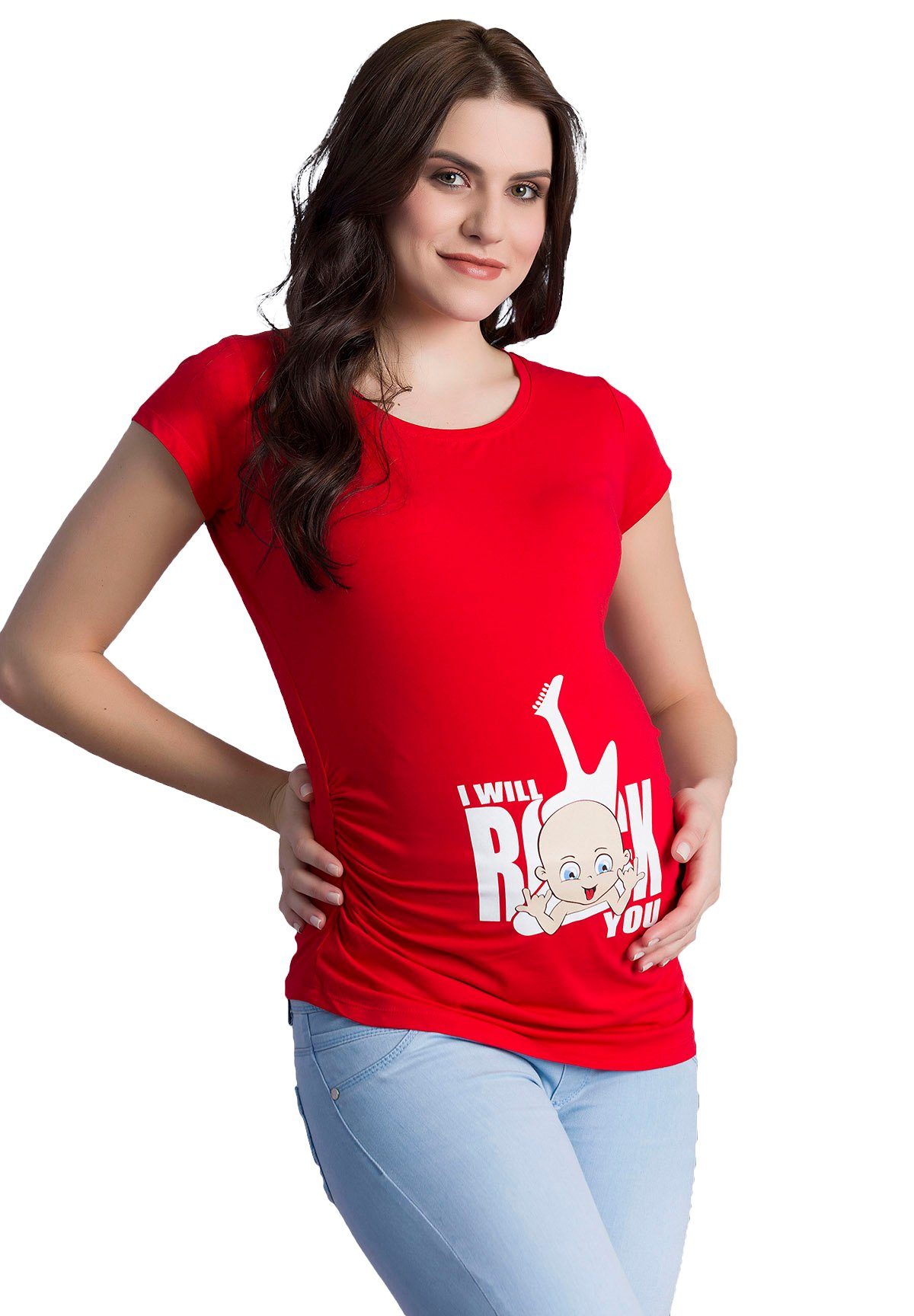 Umstandsshirt I Will Rock You