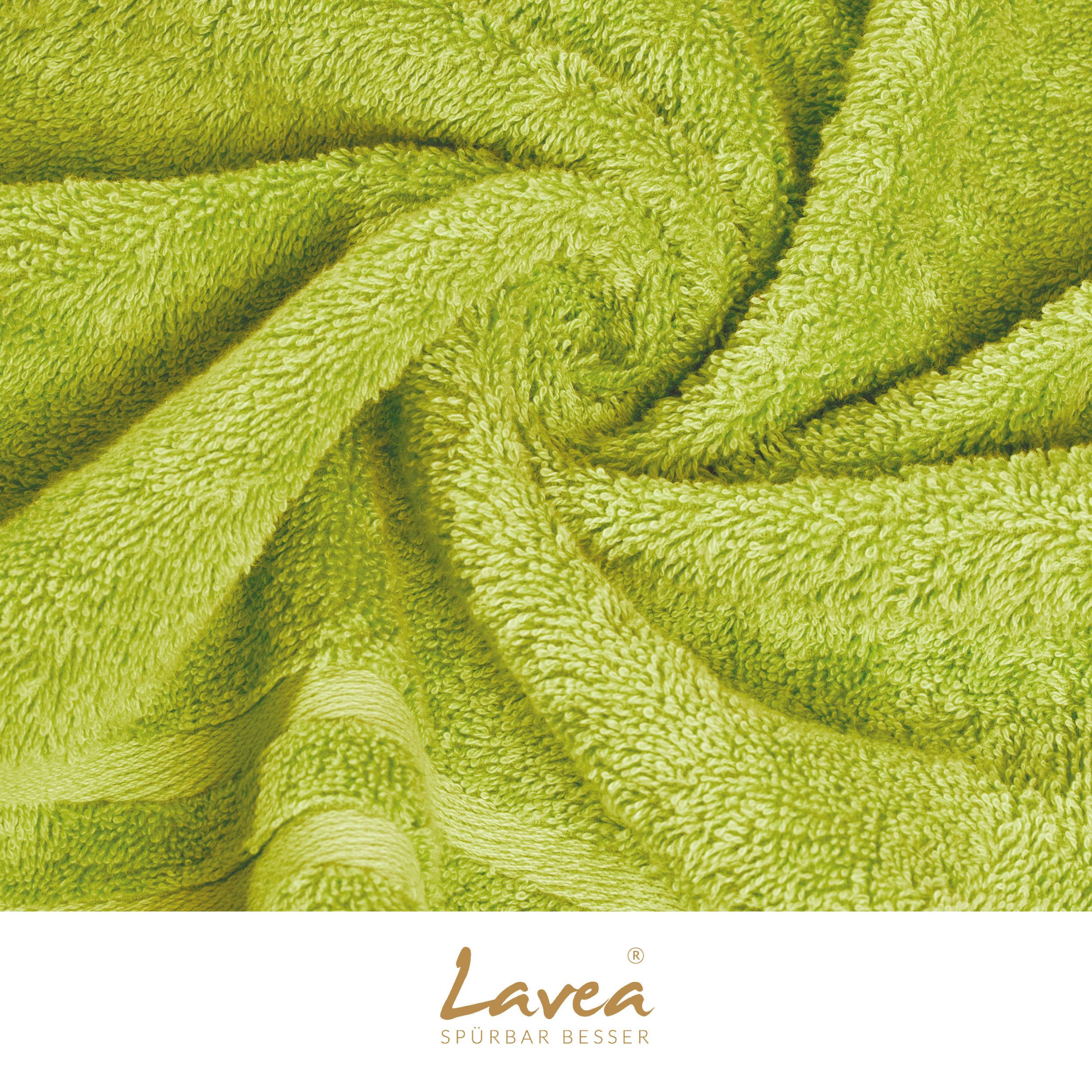 Lavea Badetuch Duschtuch 100x150 cm Elena Frottee Duschhandtuch, 100% Baumwolle, 500 g/m² Frottier, weich & saugstark, pflegeleicht – Bild 5 von 5