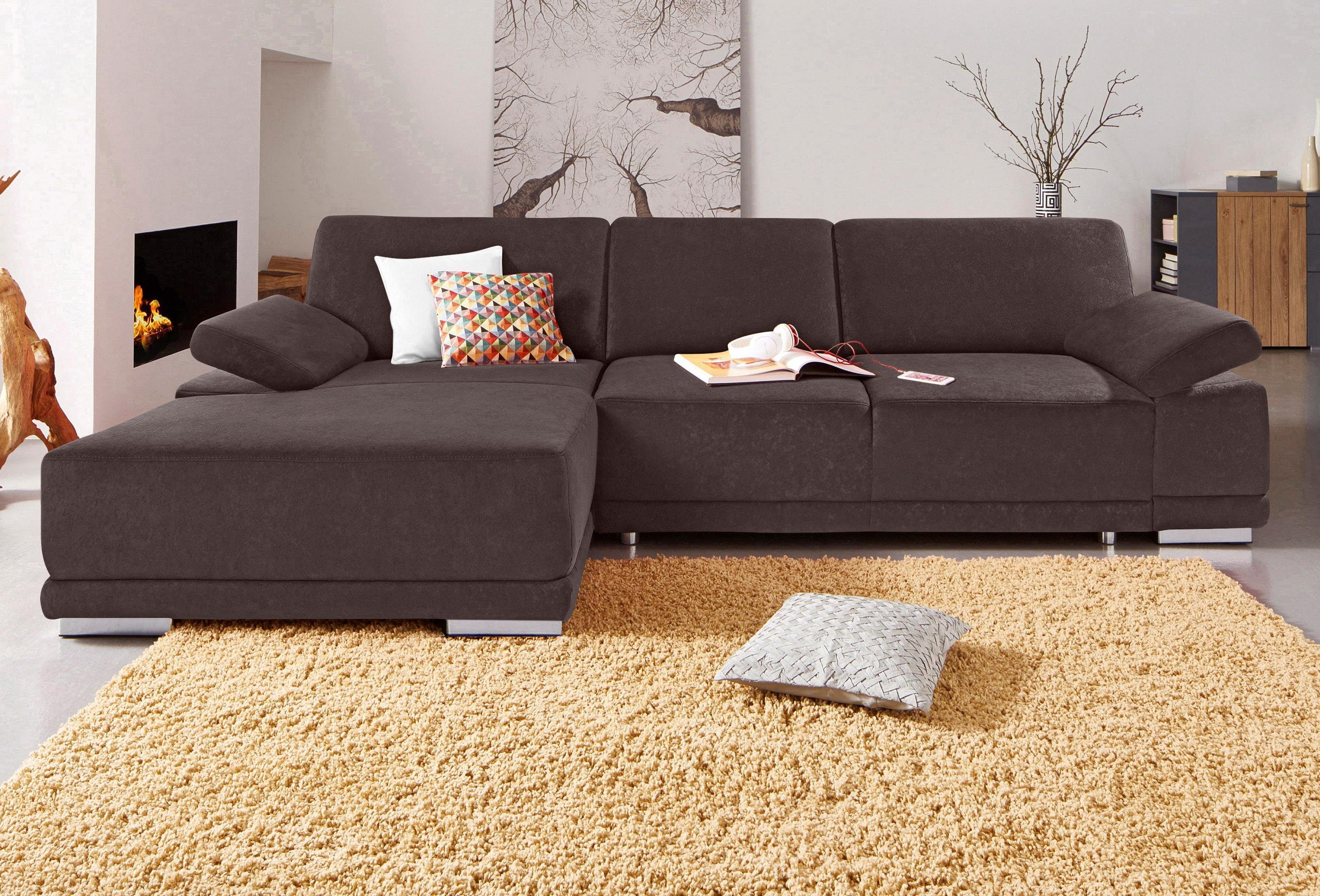 sit&more Ecksofa Coria L-Form, mit XL-Recamiere, günstig online kaufen