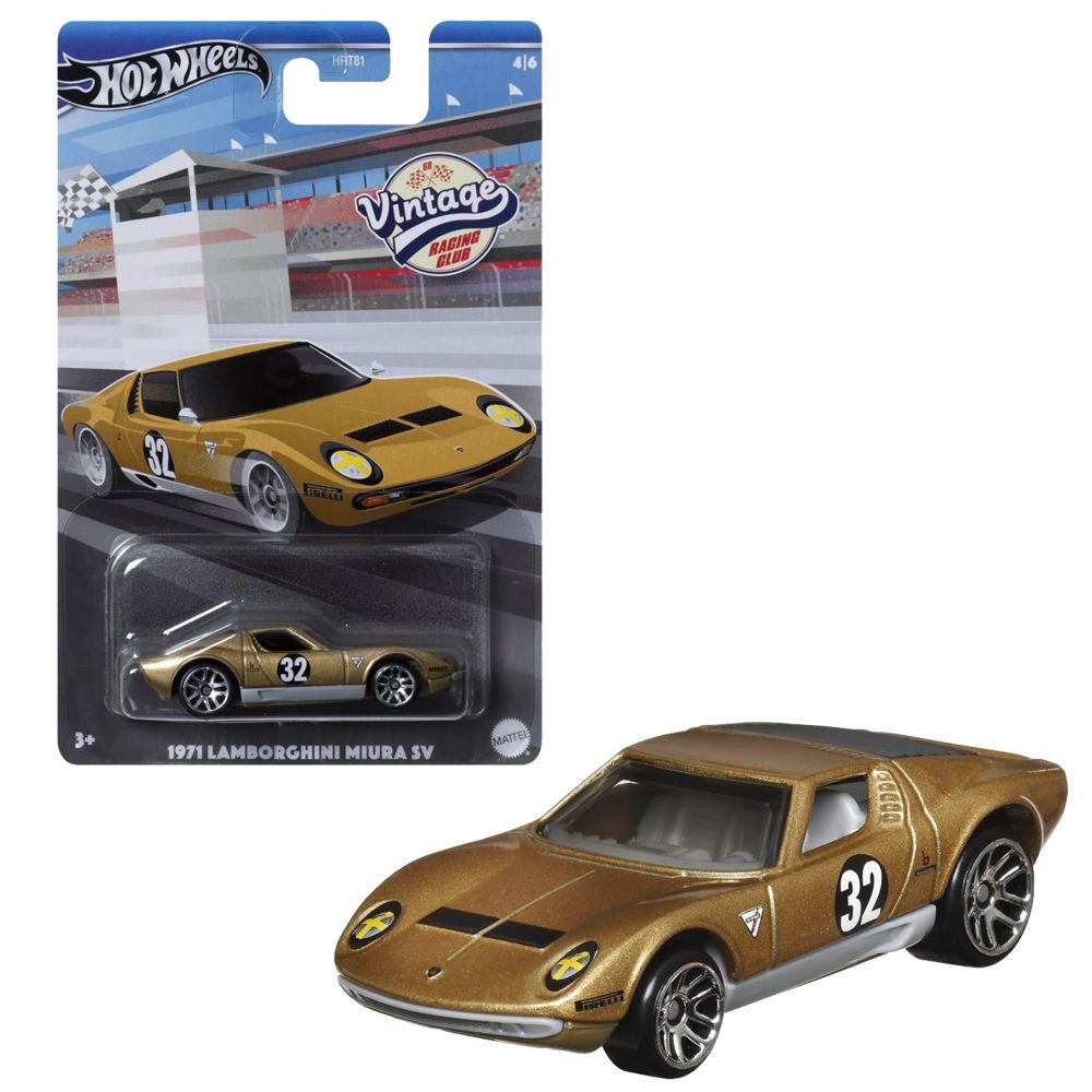 Hot Wheels Spielzeug-Rennwagen 1971 Lamborghini Miura SV HRV03 Hot Wheels V günstig online kaufen