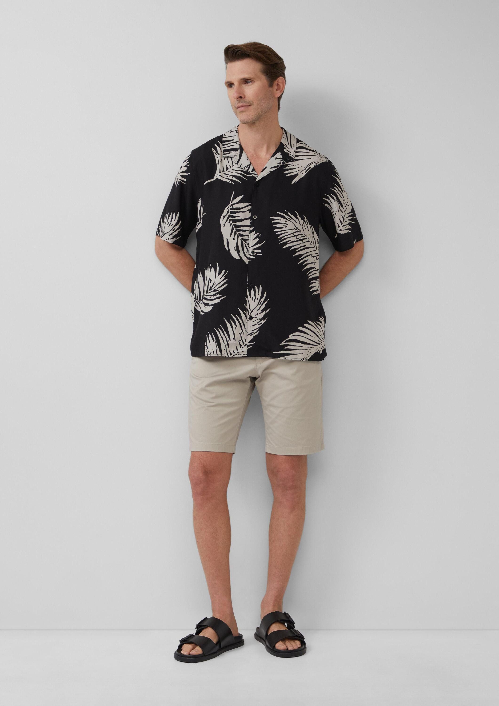 s.Oliver Shorts Bermuda Chino-Shorts aus feinem Baumwollstretch