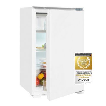 exquisit Einbaukühlschrank EKS131-4-E-040E, 88 cm hoch, 54 cm breit