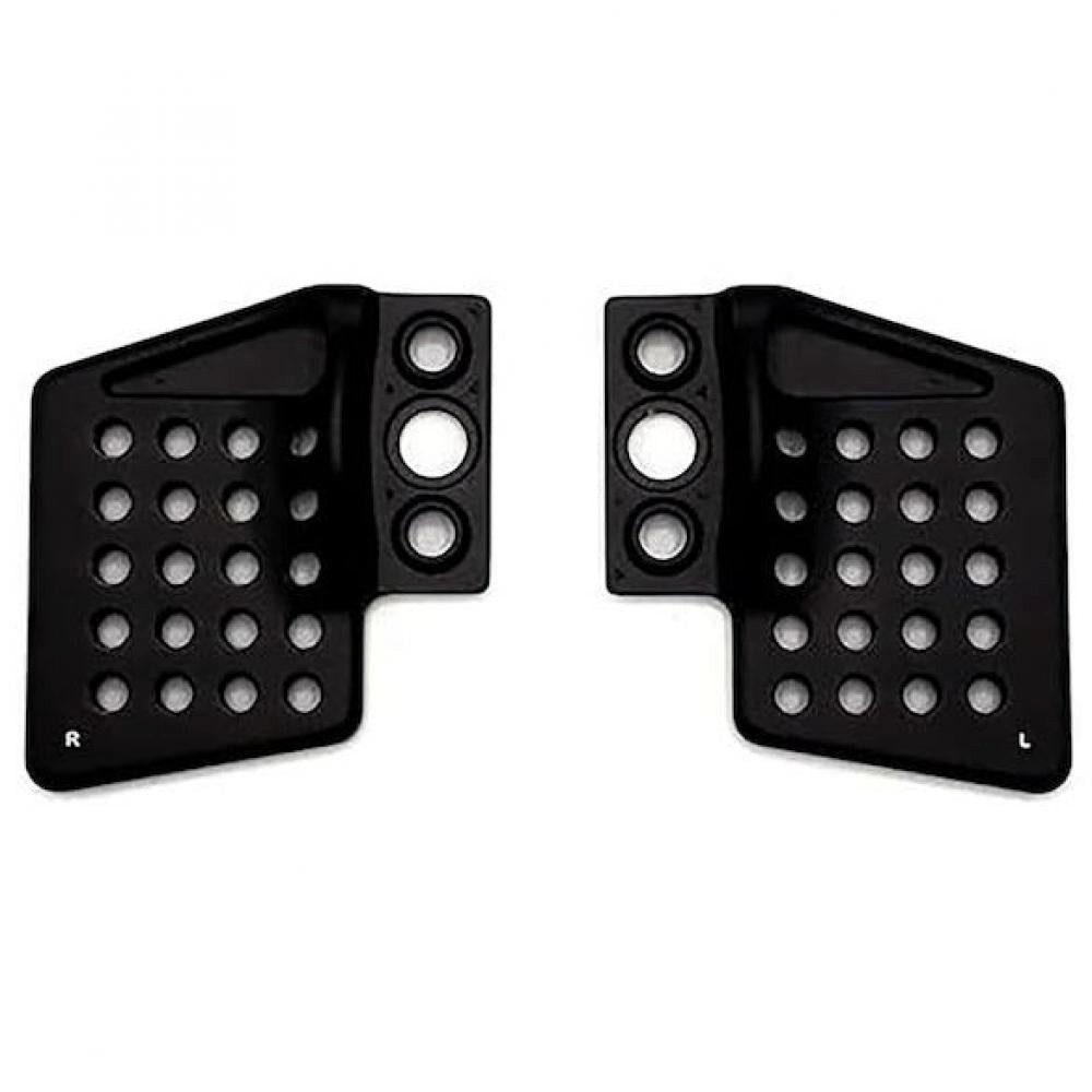 Vision Fahrradlenker Vision Einstellplatten für Armauflagen Set Schwarz - präzise Einstellu