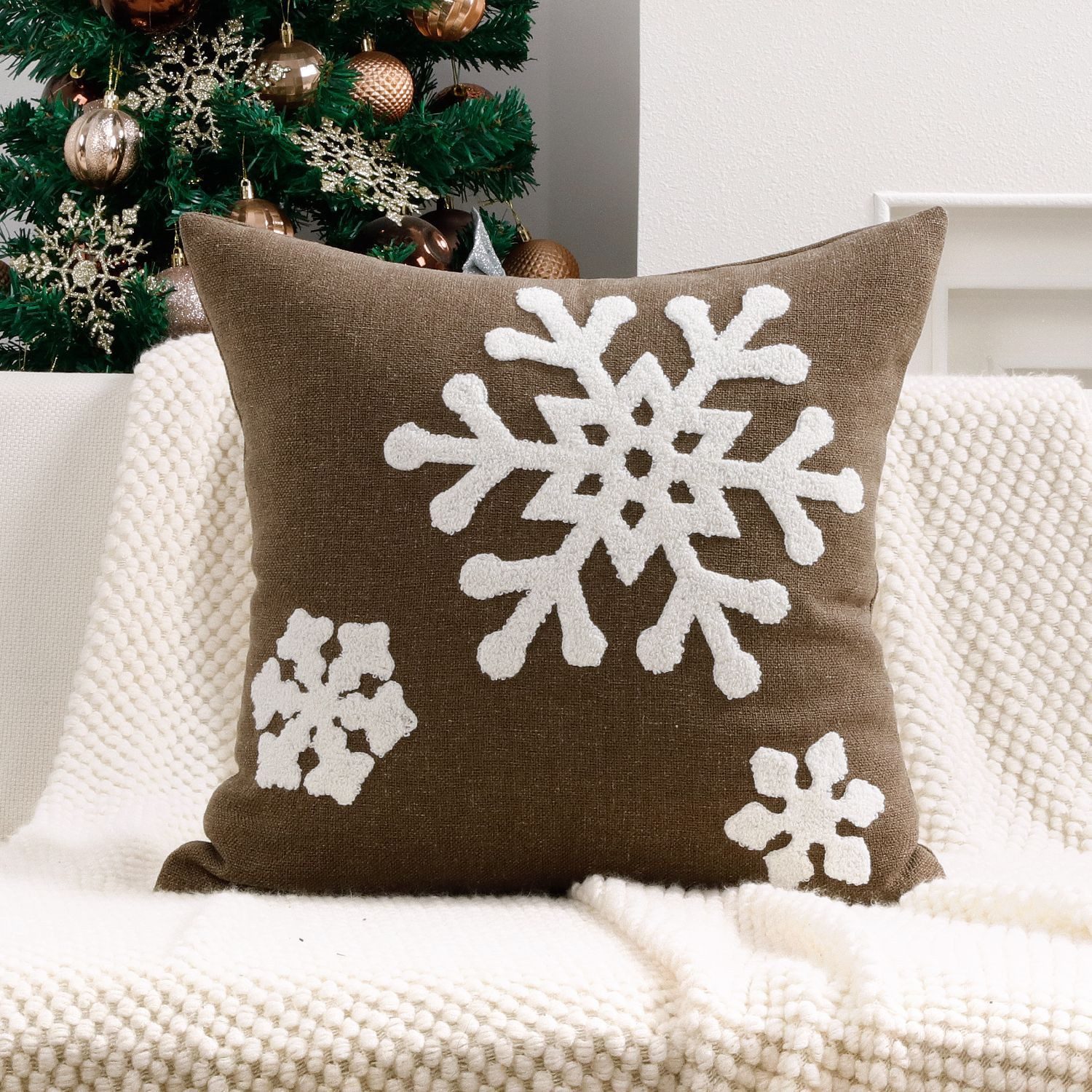 CLTYQ Kissenbezug Kissenbezug Weihnachten 2 Stück, Weihnachtsdeko Kissenbez günstig online kaufen