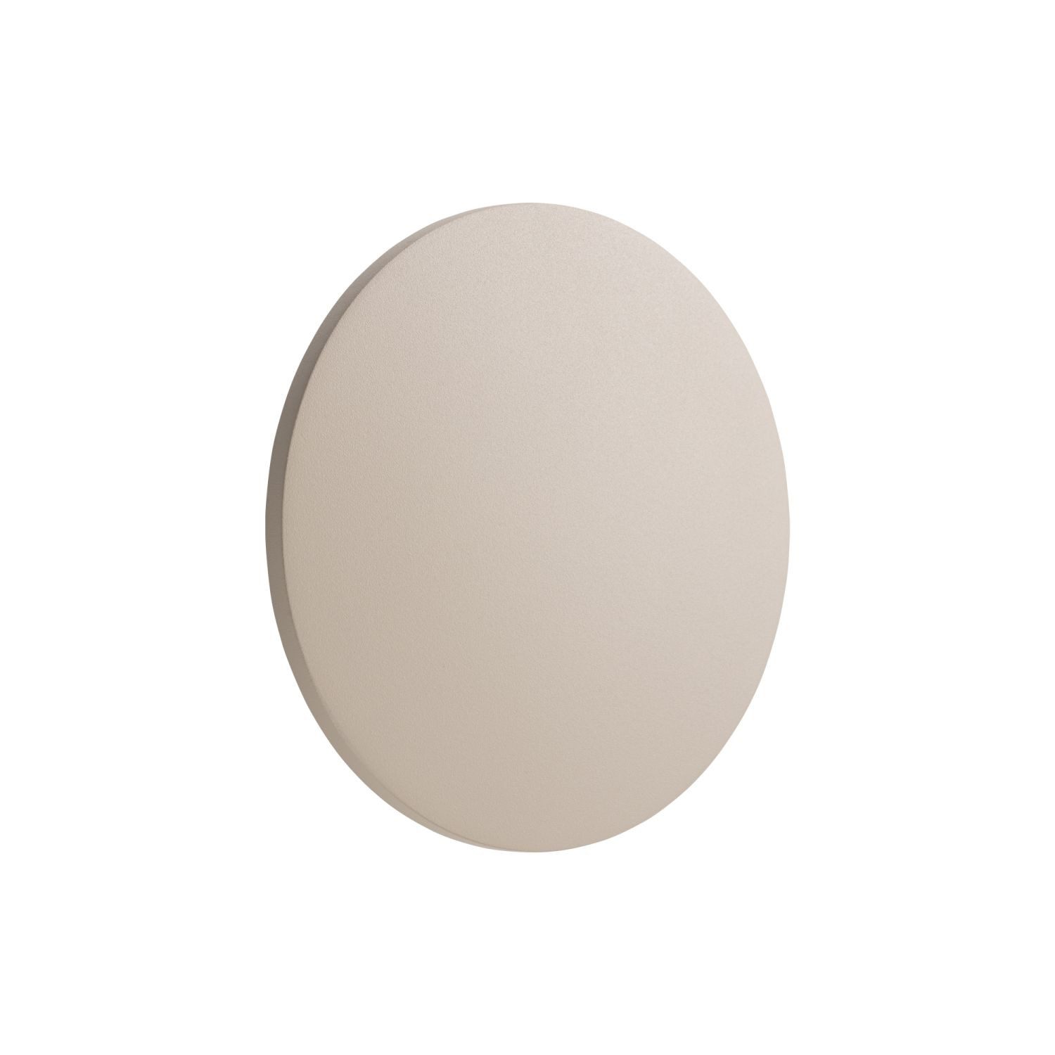 Licht-Erlebnisse Außen-Wandleuchte GALED, LED fest integriert, Warmweiß, Aluminium LED IP54 Beige rund warmweißes Licht 3000 K 540 lm Modern