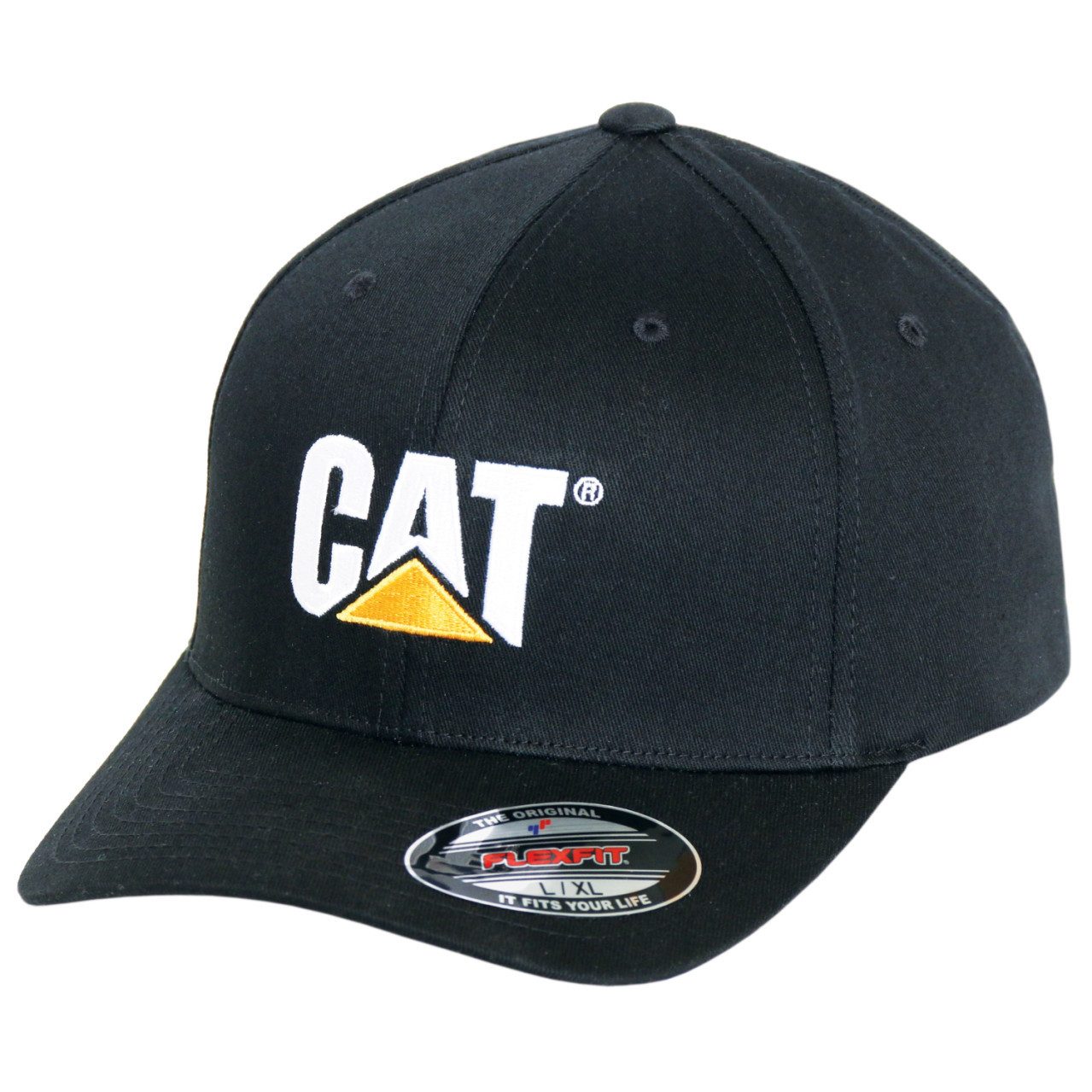 CAT Baseball Cap CAT Baseball Cap Flexfit schwarz