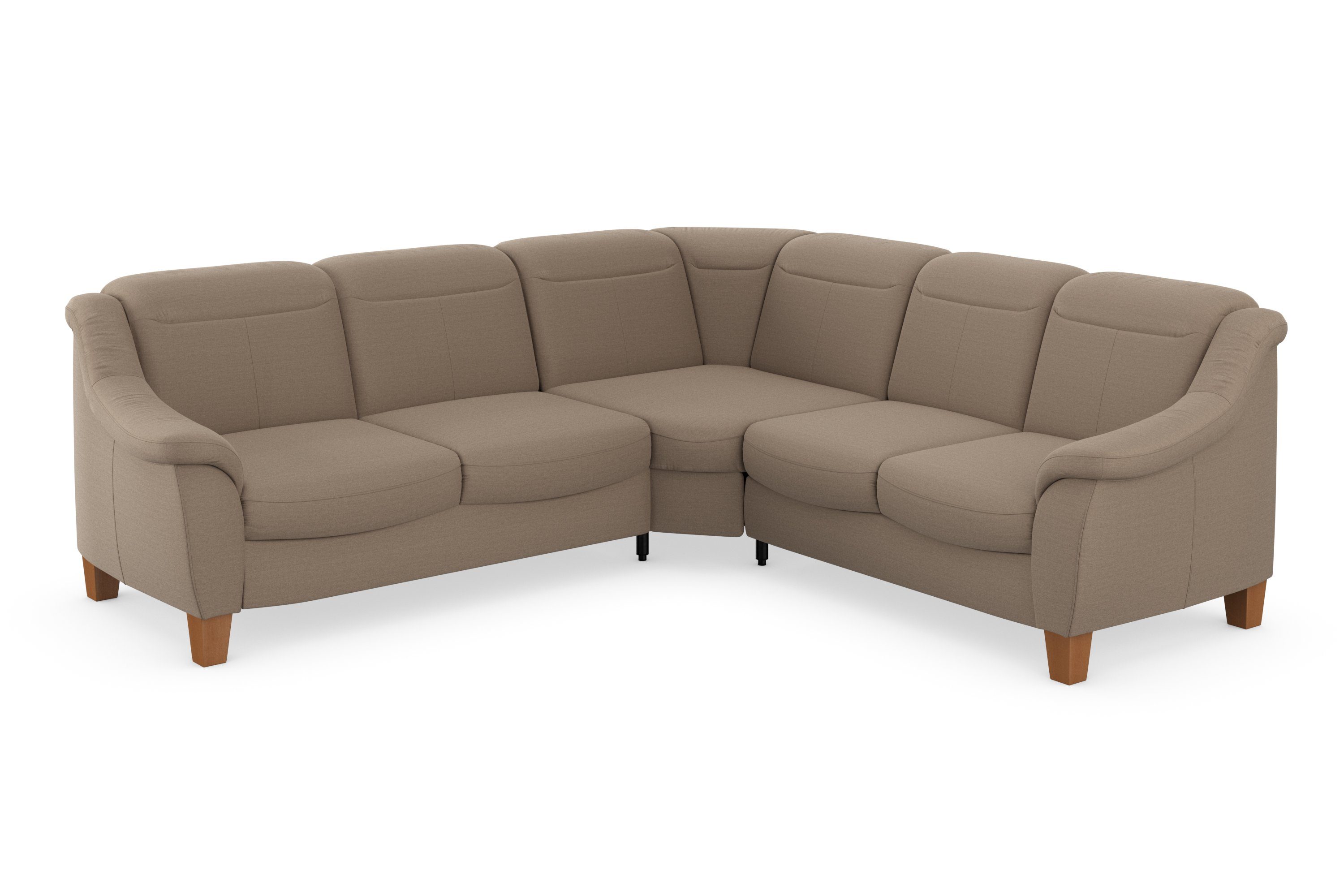 OTTO home Ecksofa Caldera L-Form, Federkern, optional Kopfteilverstellung, Schlaffunktion & Bettkasten