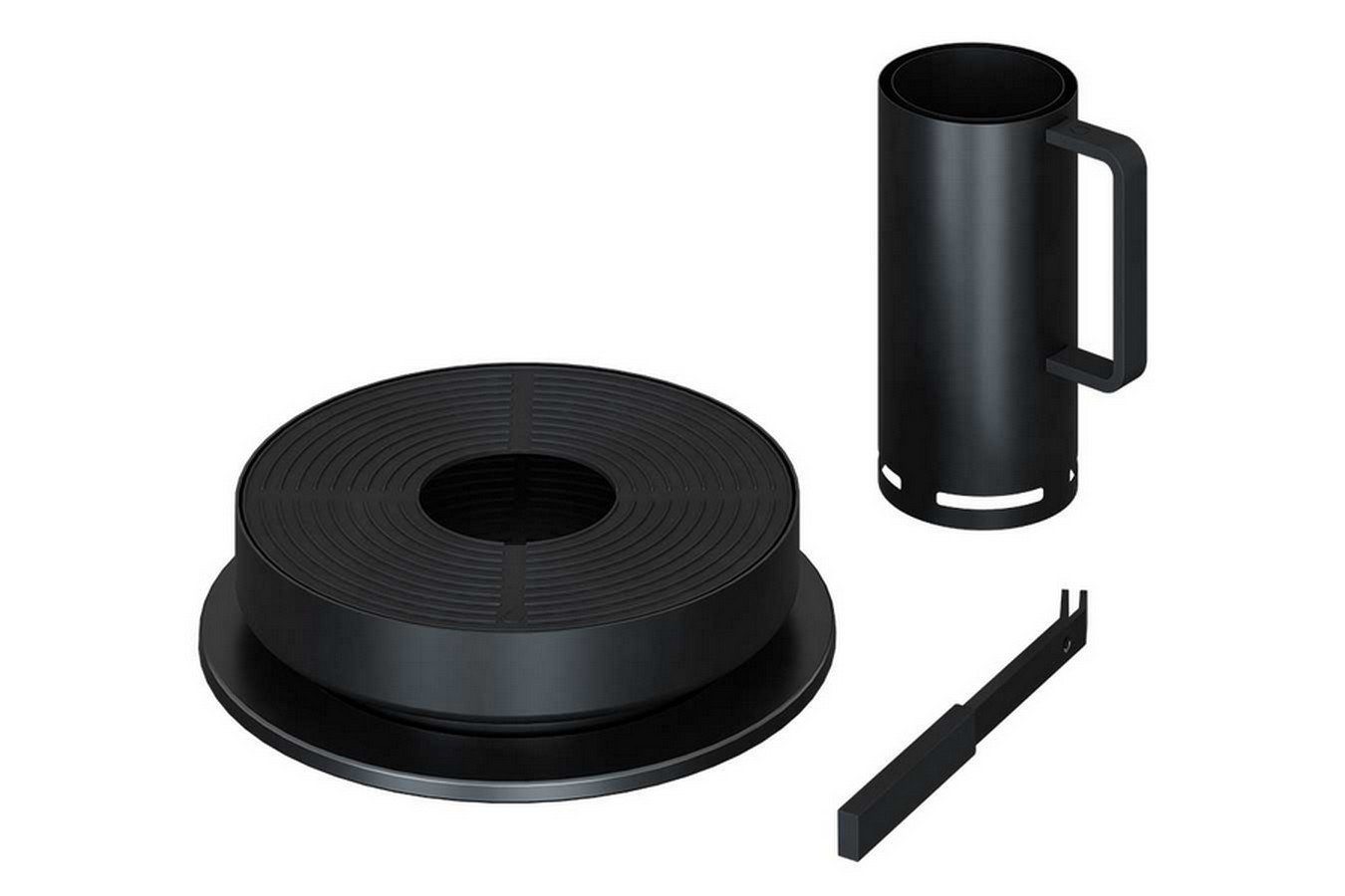daslagerhaus living Holzkohlegrill Ofyr Tischgrill Tabl'o Bundle