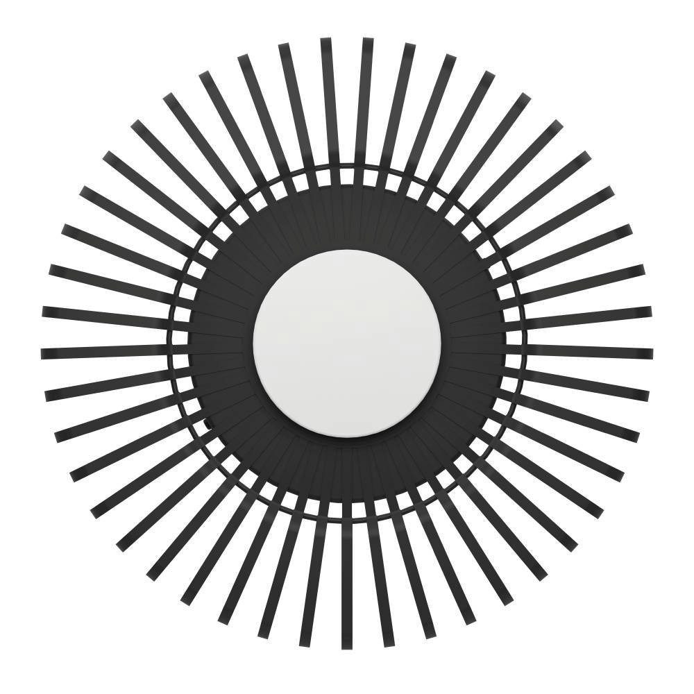 EGLO Deckenleuchte GINESTRONE-Z Deckenlampe schwarz, ZigBee 3.0, Timer, Disco-Modus, Bluetooth, CCT - über Fernbedienung, Dimmfunktion, Ein-/Ausschalter, Farbsteuerung, Farbwechsel, Memoryfunktion, Nachtlichtfunktion, RGB, Smart Home, Weckerfunktion, dimmbar über Fernbedienung, mehrere Helligkeitsstufen, LED fest integriert, RGB, warmweiß - kaltweiß, App / Sprachsteuerung Alexa, ‎22 x 45 x 45 cm, exkl. Fernbedienung