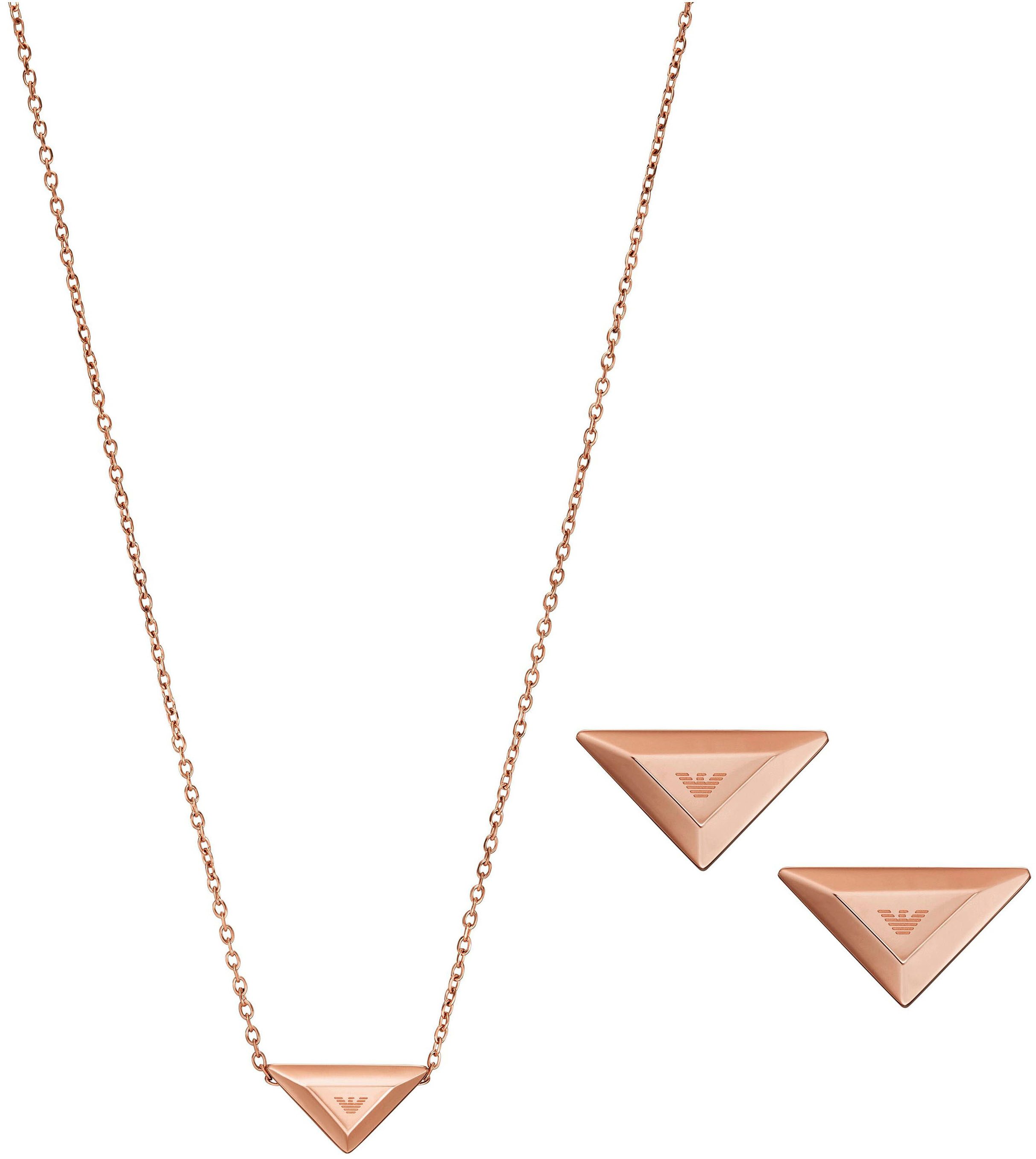 Emporio Armani Ohrring und Ketten Set Sc...