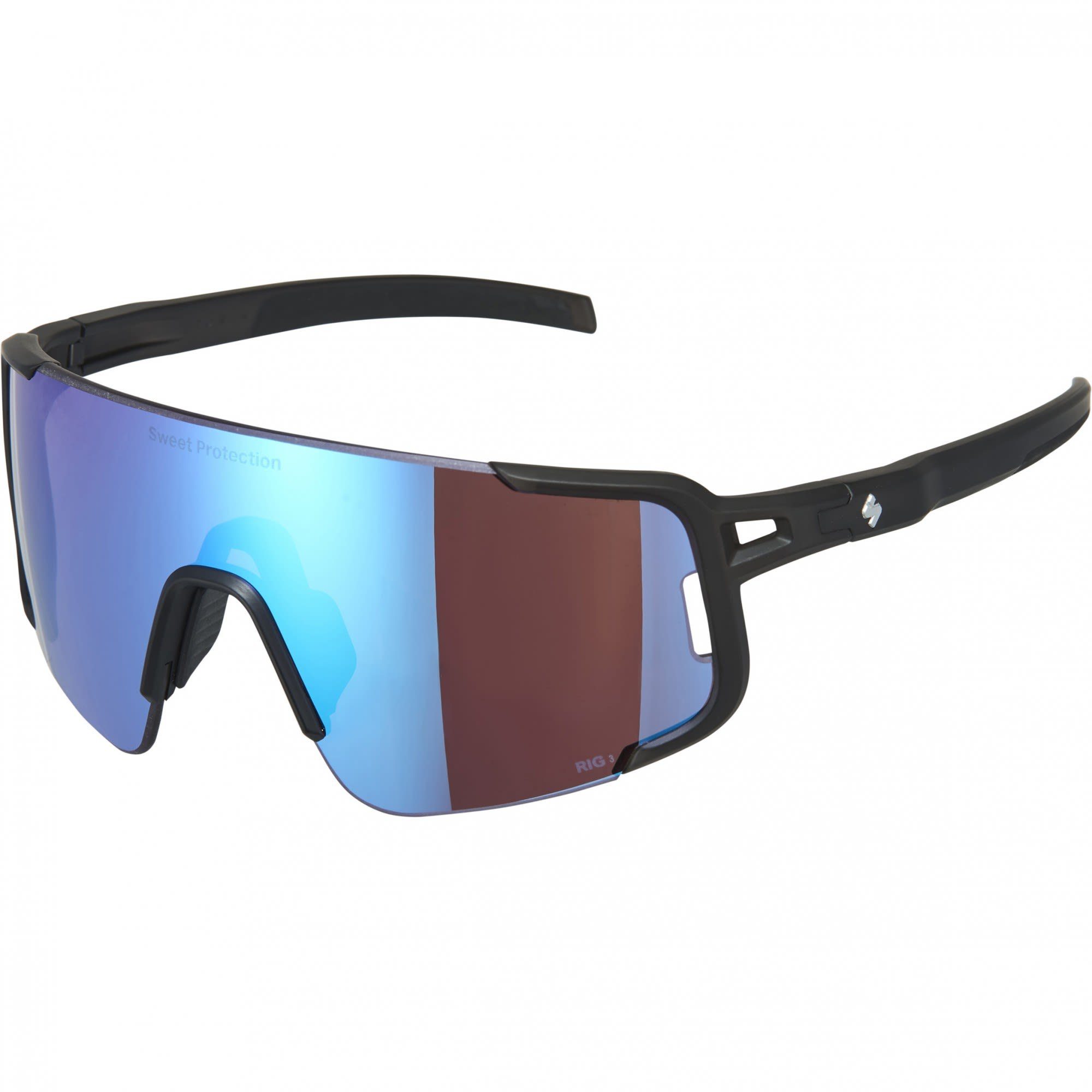 Sweet Protection Fahrradbrille Sweet Protection Ronin Rig Reflect Accessoires RIG Aquamarine - Matte Crystal Black