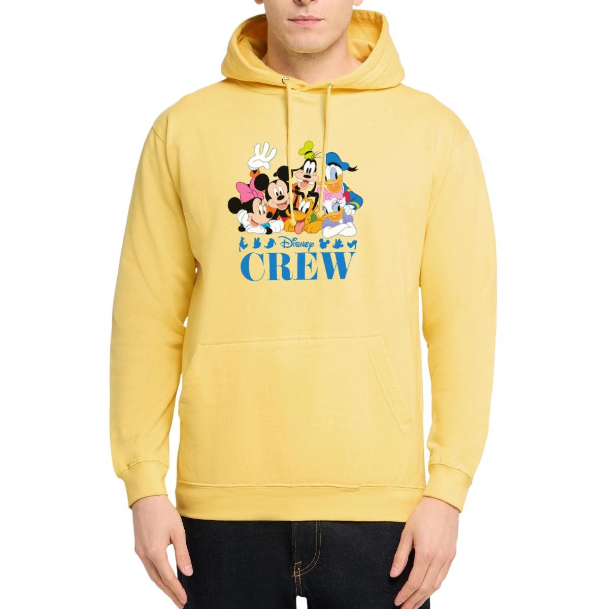 Spreadshirt Hoodie Mickey & Minnie Pluto Goofy Daisy Donald Crew Unisex Hoodie (1-tlg)
