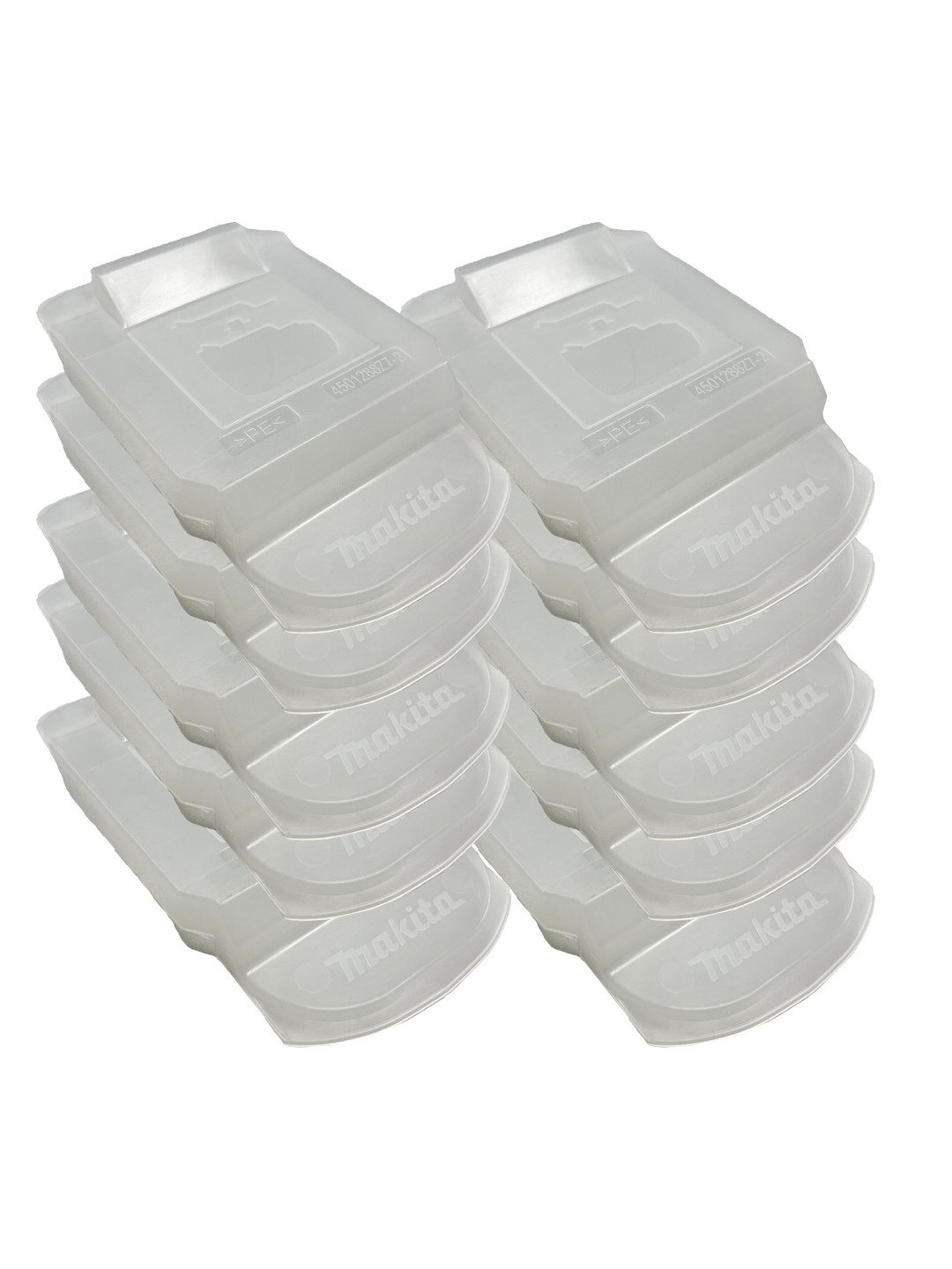 Makita Akku-Schutzhülle Kontaktschutzkappe für LXT Akkus 14,4 V & 18 V - 10 Stück