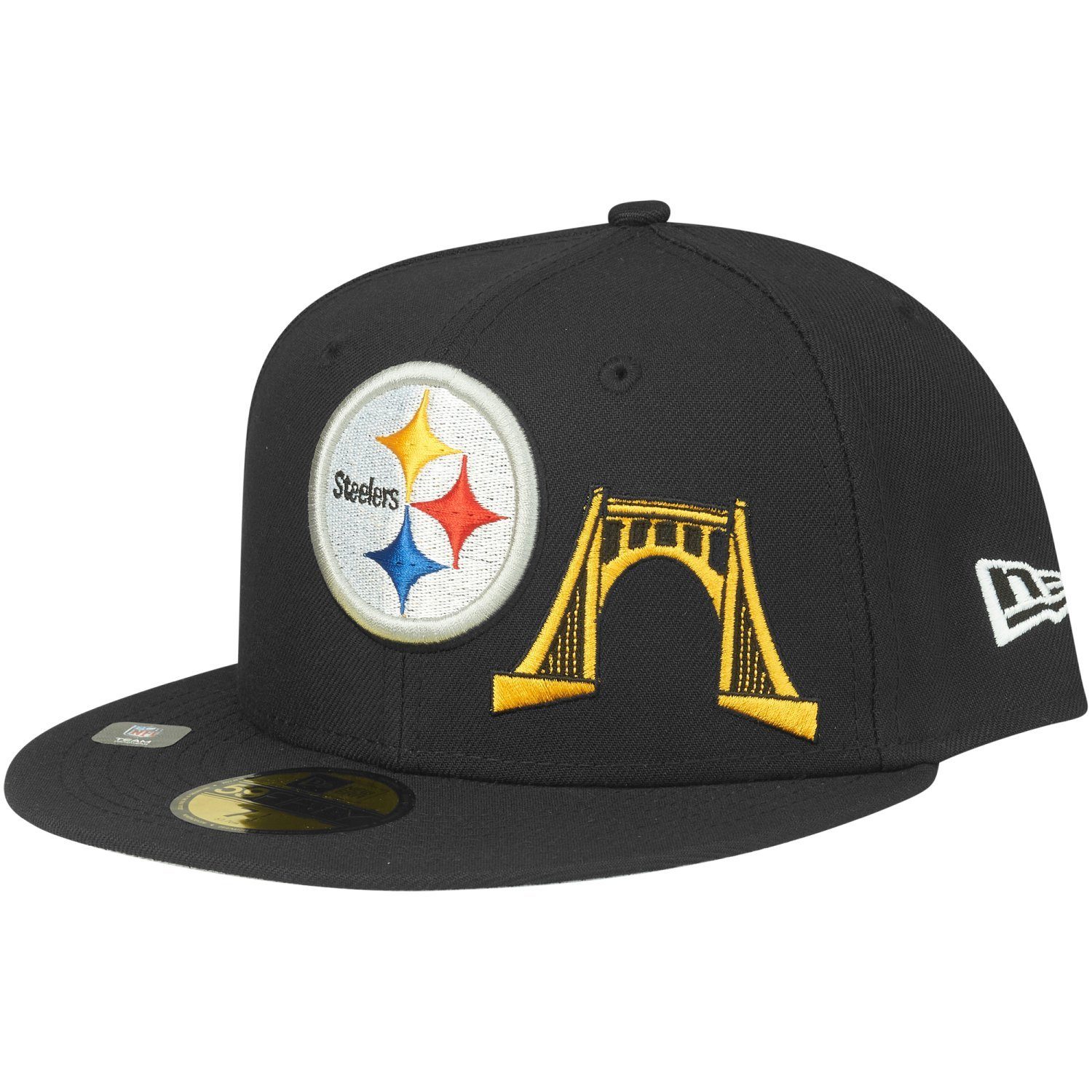 New Era Fitted Cap 59Fifty NFL CITY Pittsburgh Steelers