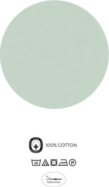 Kissenbezug Helena, Biberna (1 Stück), aus 100% Baumwolle, mit Reißverschluss, Made in Green zertifiziert