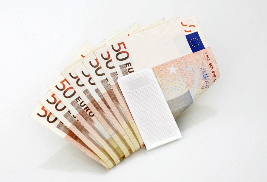 Geldscheinklammer Geldscheinklammer Silber Geldclip Geldclip Dollarclip verchromt