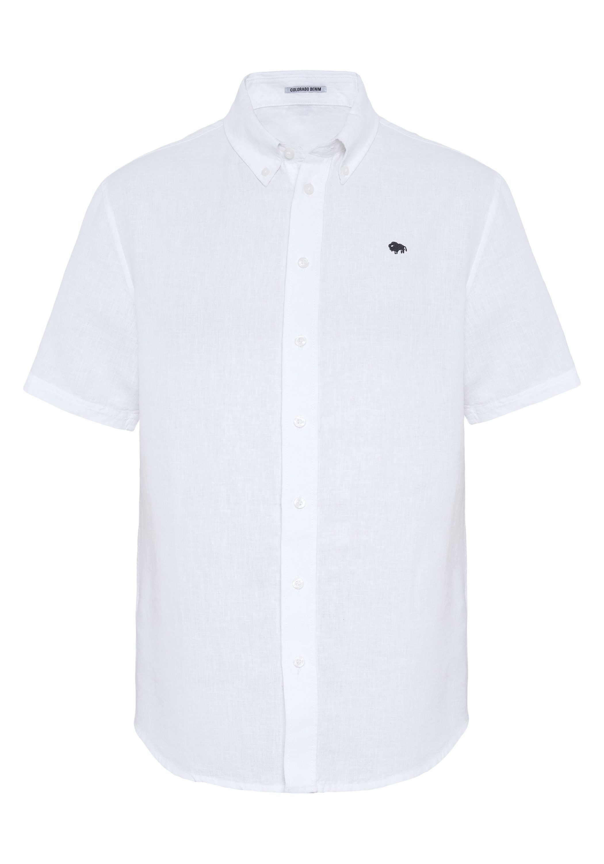 COLORADO DENIM Langarmhemd mit kurzen Ärmeln günstig online kaufen