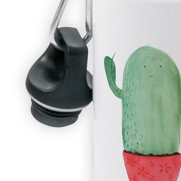 Mr. & Mrs. Panda Trinkflasche Kaktus Wut - Weiß - Geschenk, Kids, Kinder Trinkflasche, Mädchen, Kin, Bruch- und auslaufsicher