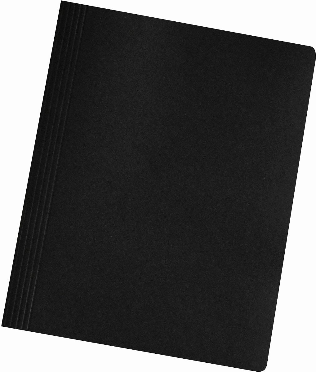 Falken Hefter Schnellhefter A4 Manila-RC-Karton 240g/qm intensivfarben schwarz