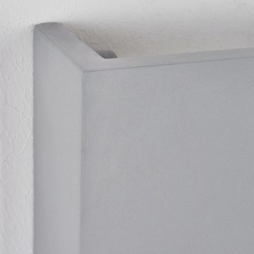 hofstein Wandleuchte »Cenaja« moderne Wandlampe aus Beton in Grau, ohne Leuchtmittel, Wandspot im Modernen Design mit Up & Down Effekt, 1xG9