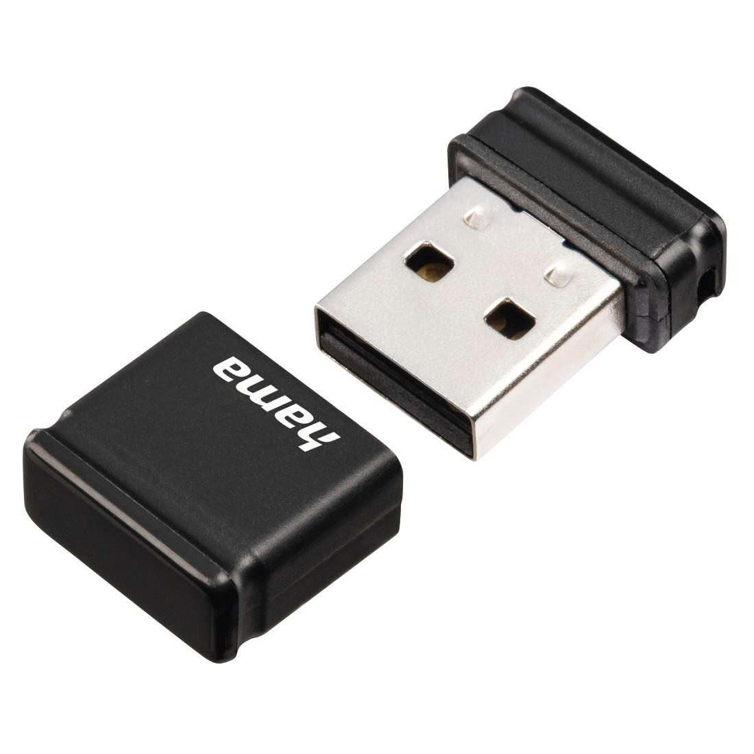 Hama Smartly, USB 2.0, Schwarz USB-Stick (USB 2.0)