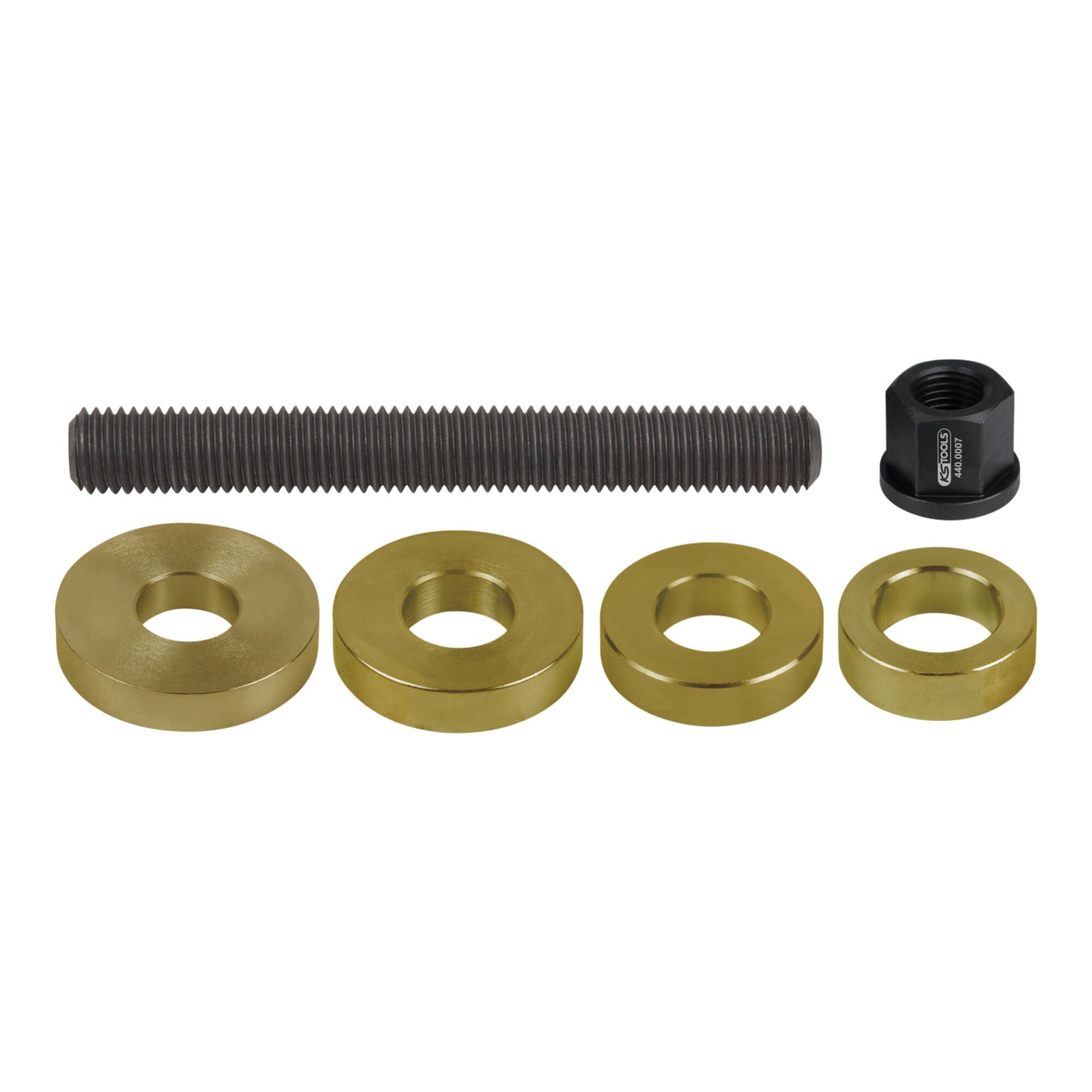 KS Tools Radnabenabzieher KS Tools Radnaben-Demontage-Satz, 6-teilig