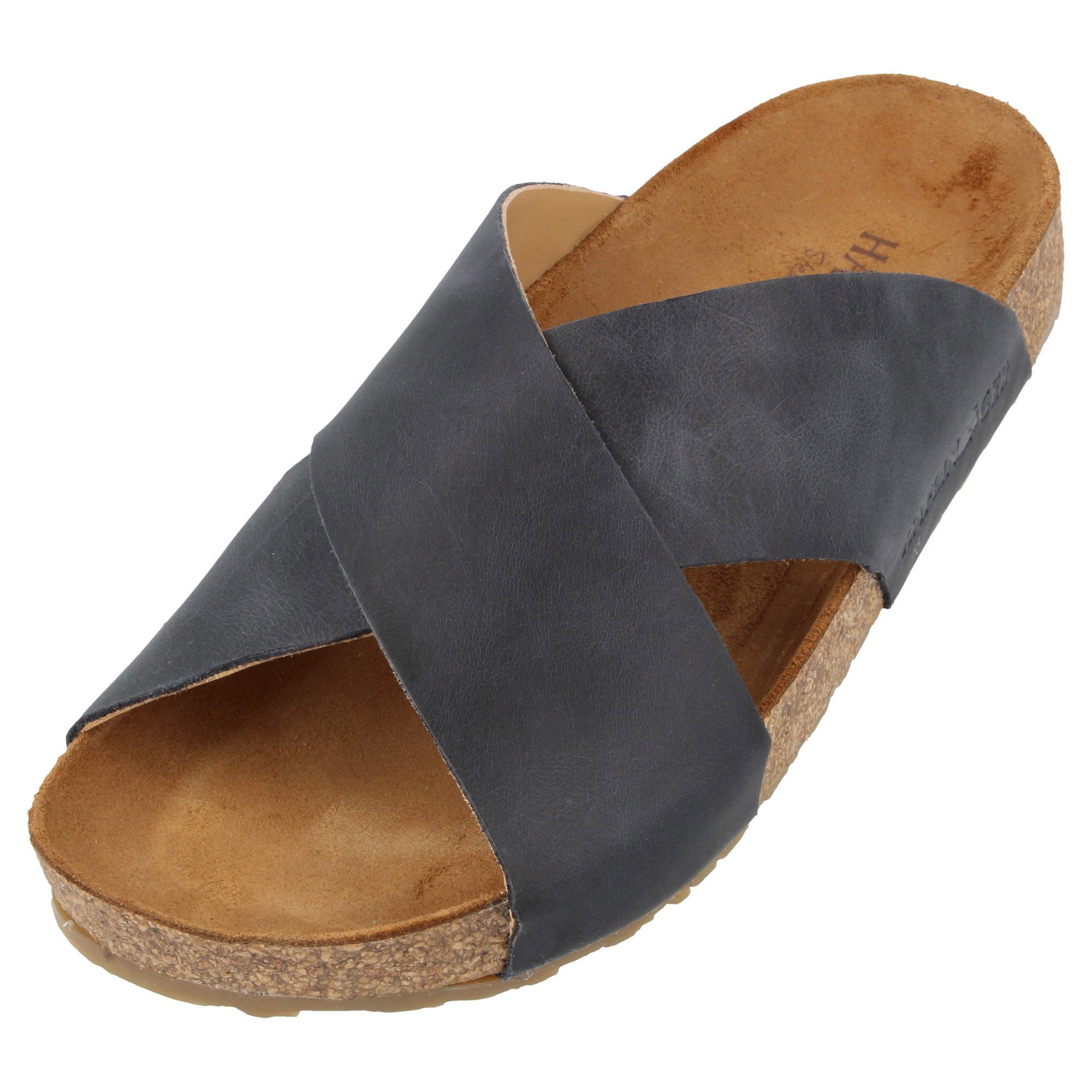 Haflinger Bio Mio Sommer Sandale aus Leder Hausschuh Unisex Hausschuh