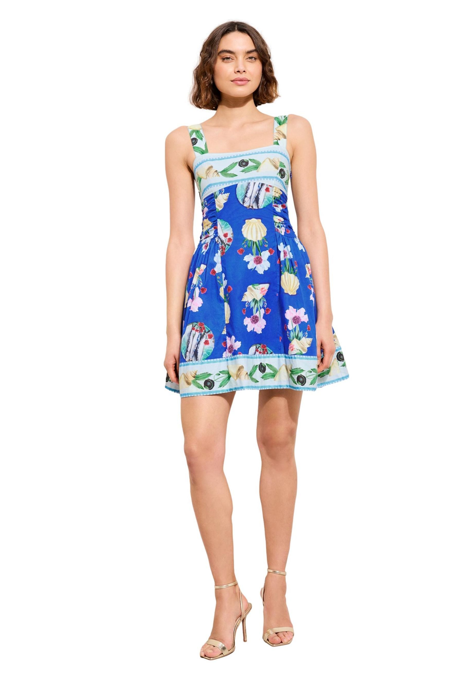 LIPSY Minikleid Lipsy Minikleid mit Schaldruck (1-tlg)