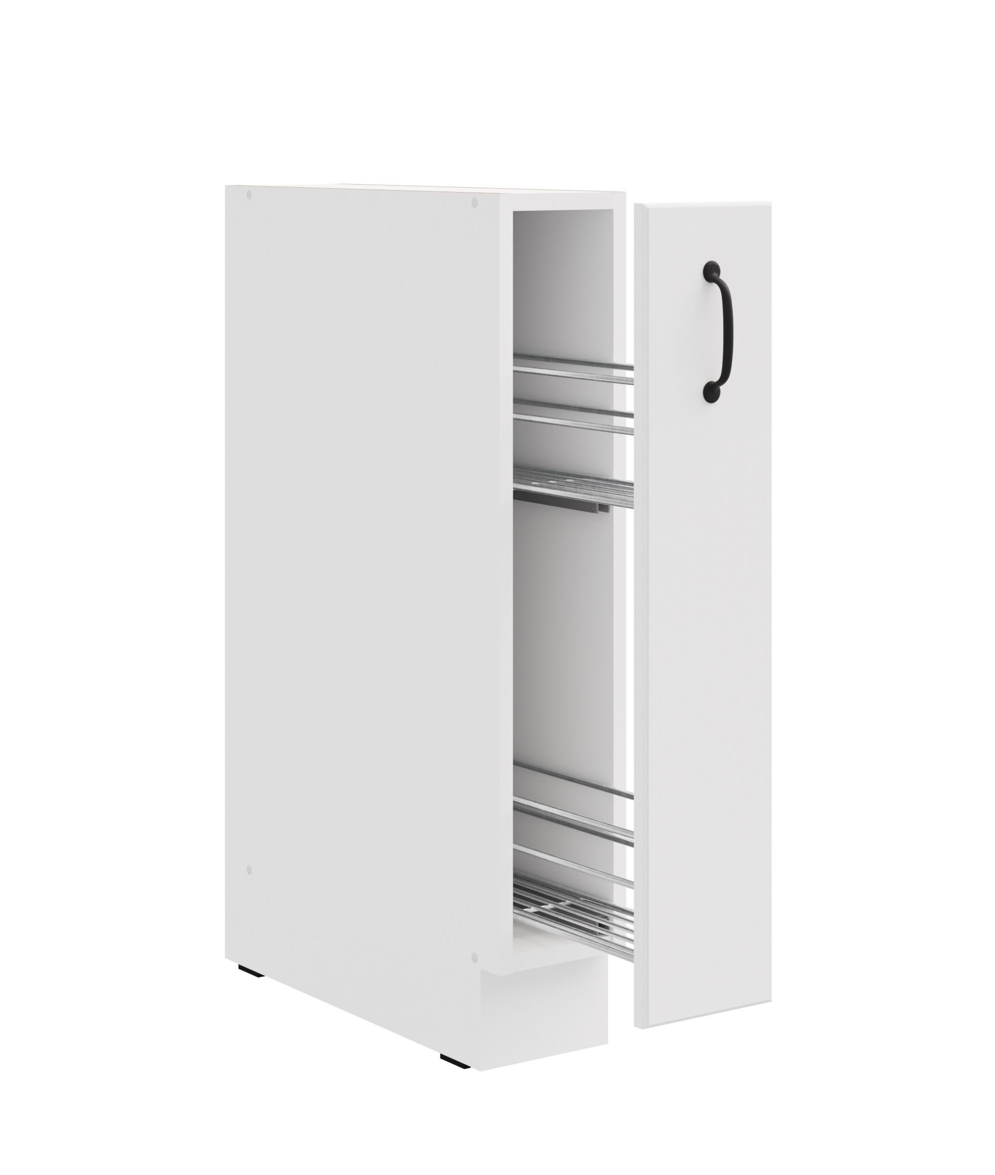 Küchen-Preisbombe Unterschrank Schrankauszug 15 cm Stilo Weiß Küchenzeile K günstig online kaufen