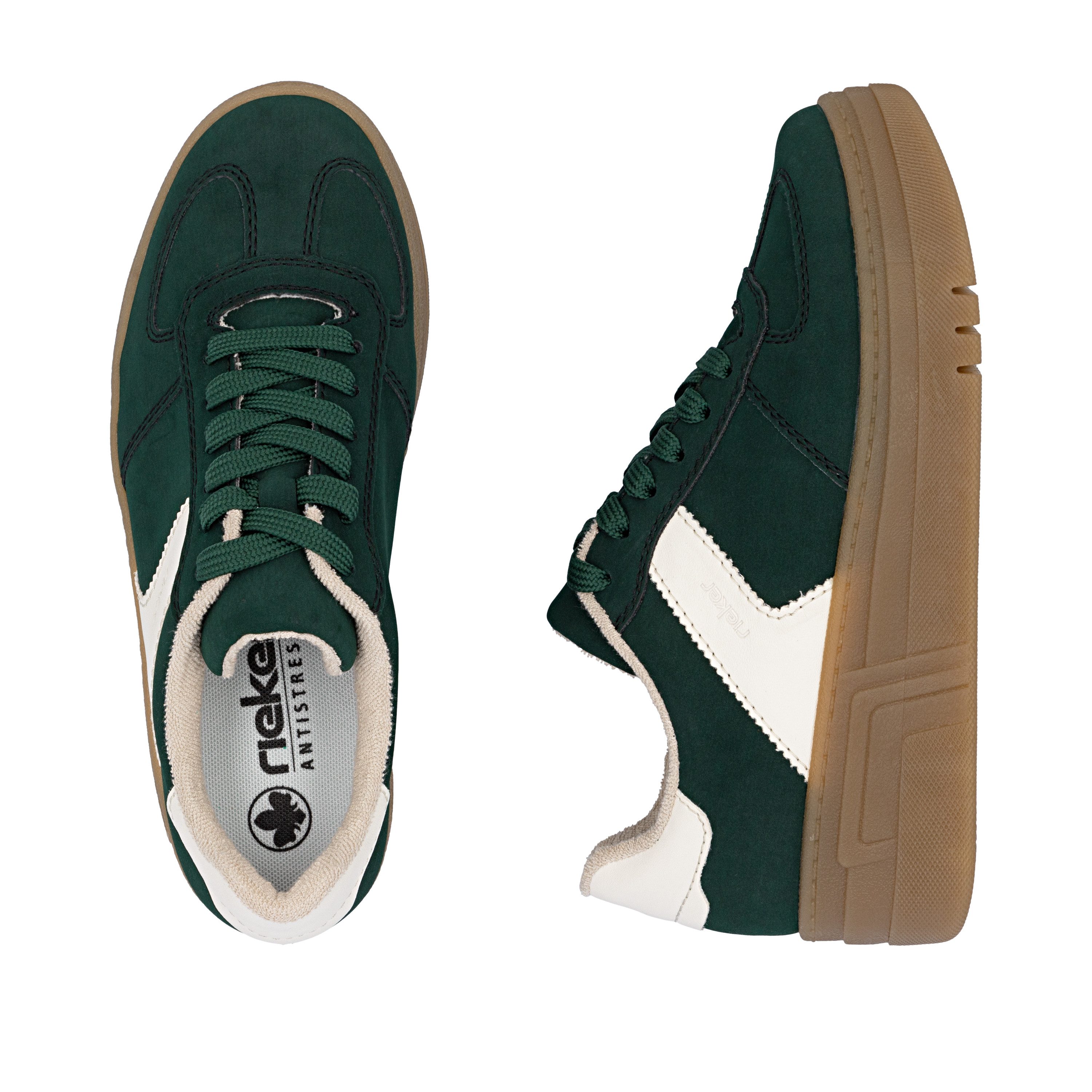 Rieker Plateausneaker Retro-Sneaker, Basket-Sneaker, Schnürer mit softem Sc günstig online kaufen