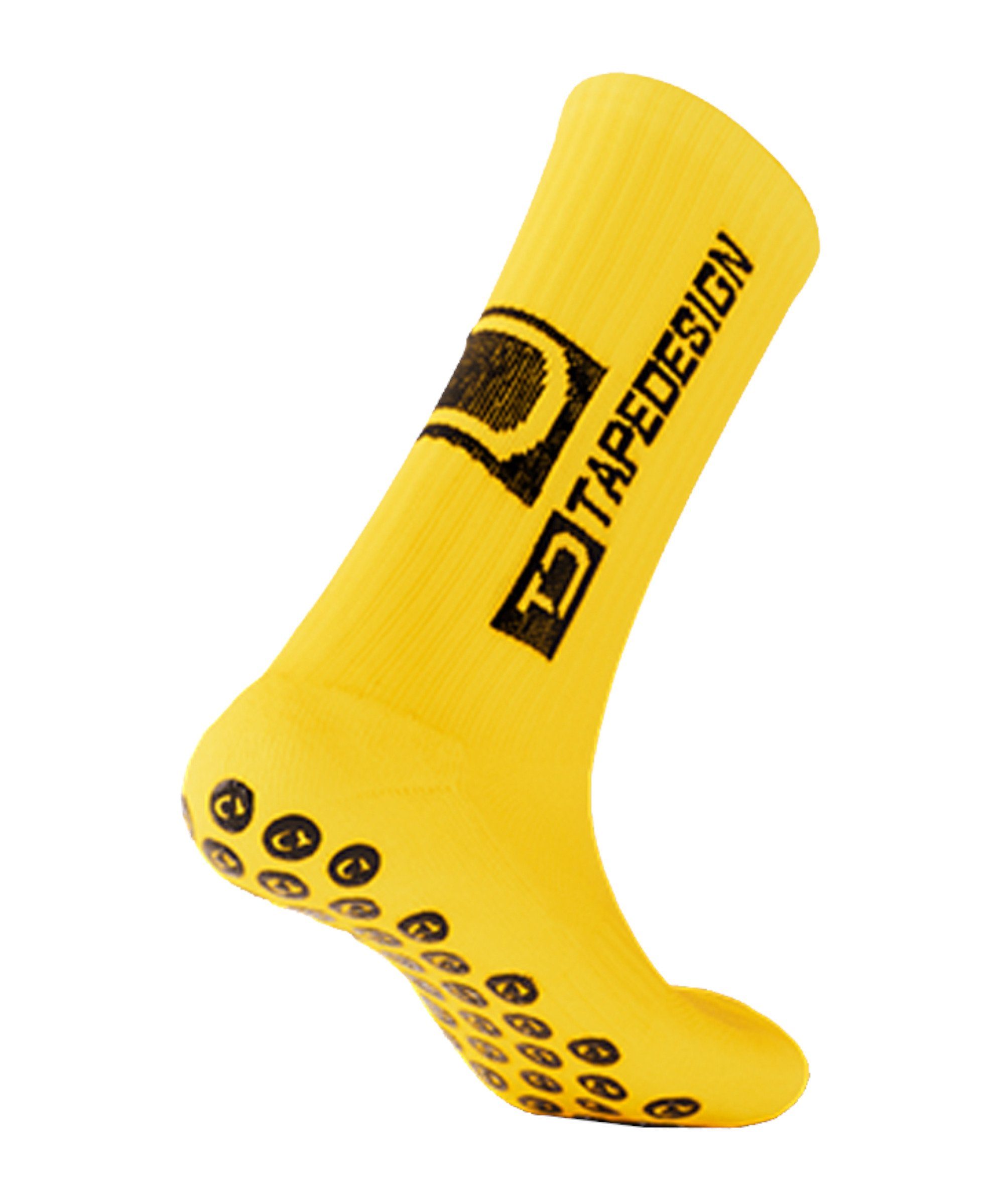 Tapedesign Sportsocken Socken gelb default Gripsocks