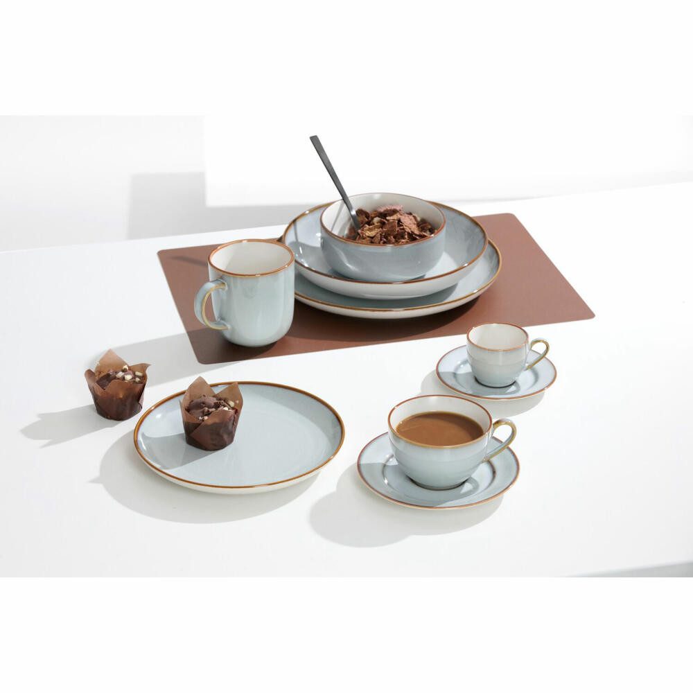 Ritzenhoff & Breker Schale Portofino Grau Ø 14.5 cm, Steinzeug