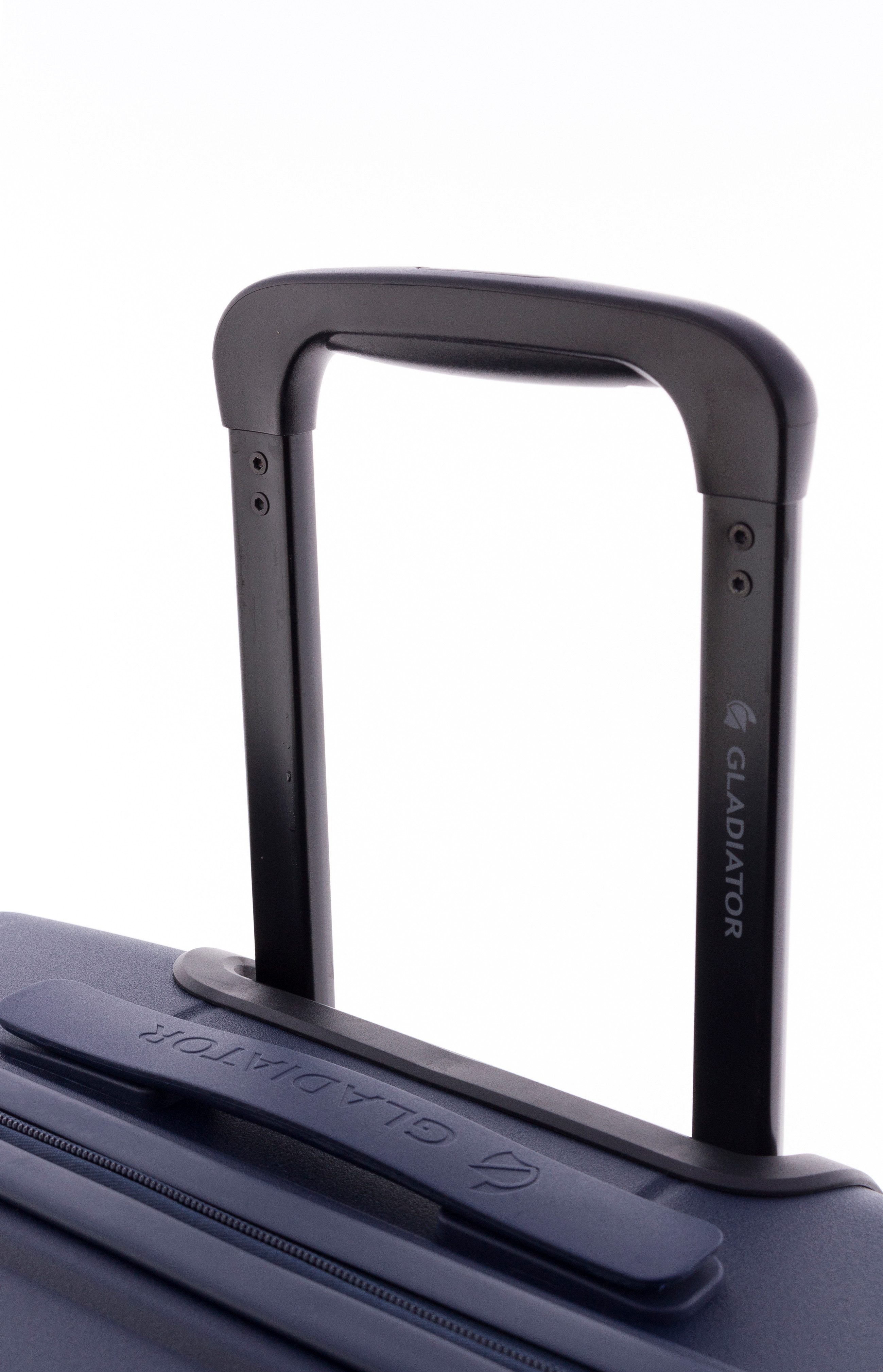 GLADIATOR Hartschalen-Trolley S-55x35x20cm, 4 Rollen, TSA, Polypropylen - in 4 Farben