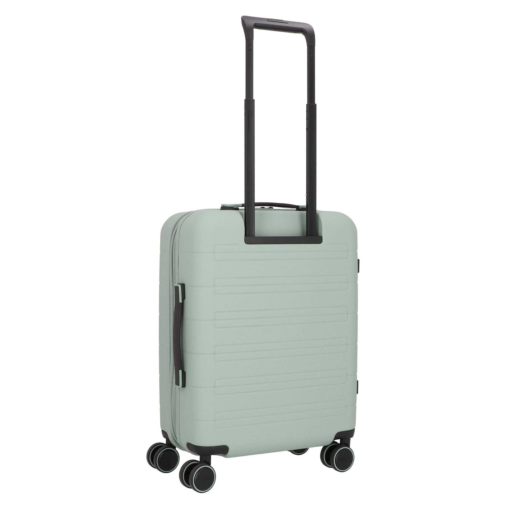 Rollen, Polycarbonat Novastream, Tourister® Handgepäck-Trolley 4 nomad American green