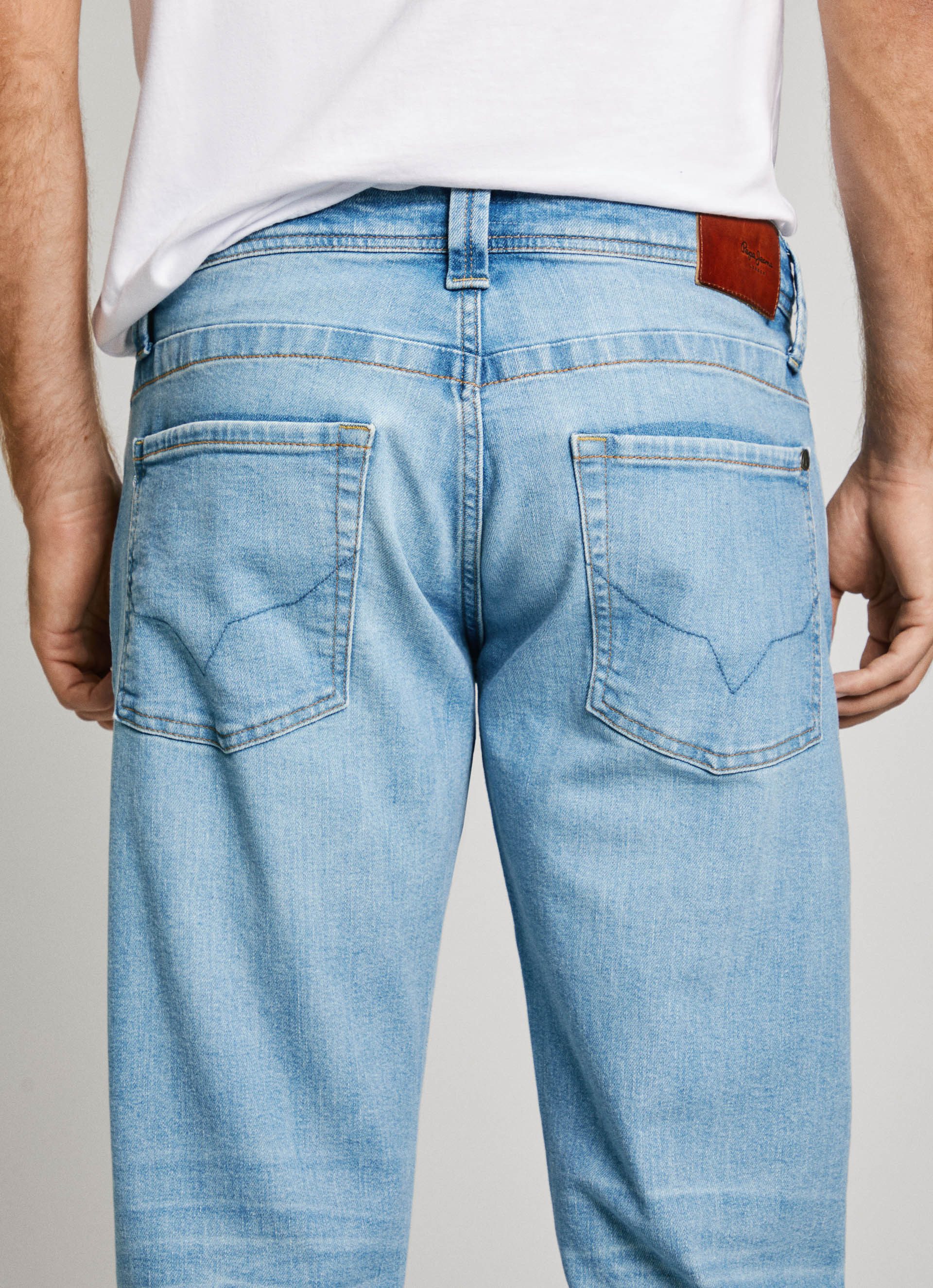 Pepe Jeans Straight-Jeans CASH Regular Waist – Bild 4 von 5